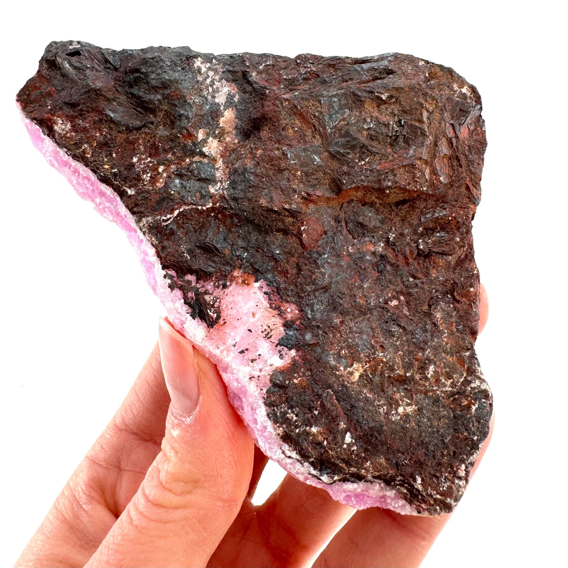Pink Aragonite Cluster (Afghanistan) | pink aragonite specimen, raw aragonite, pink aragonite crystal