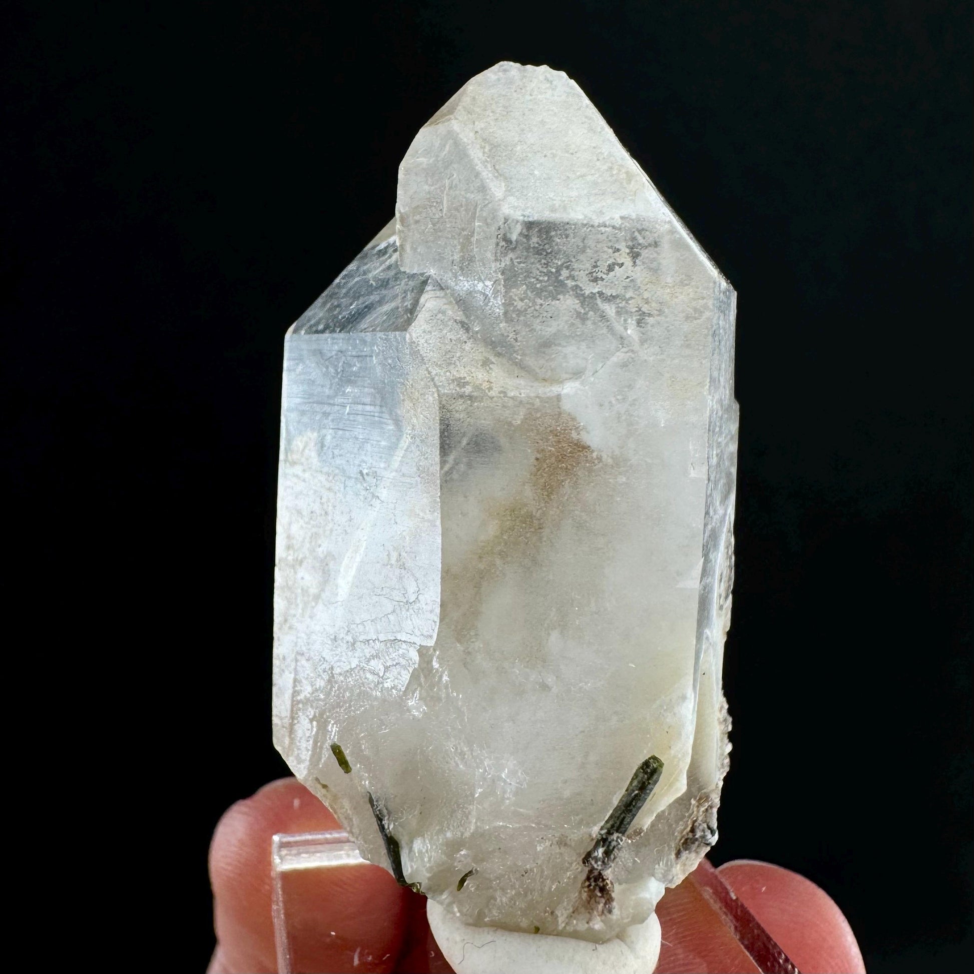 Yellow Bone Quartz & Epidote (Pakistan) | bone quartz, epidote quartz, green epidote, mango quartz