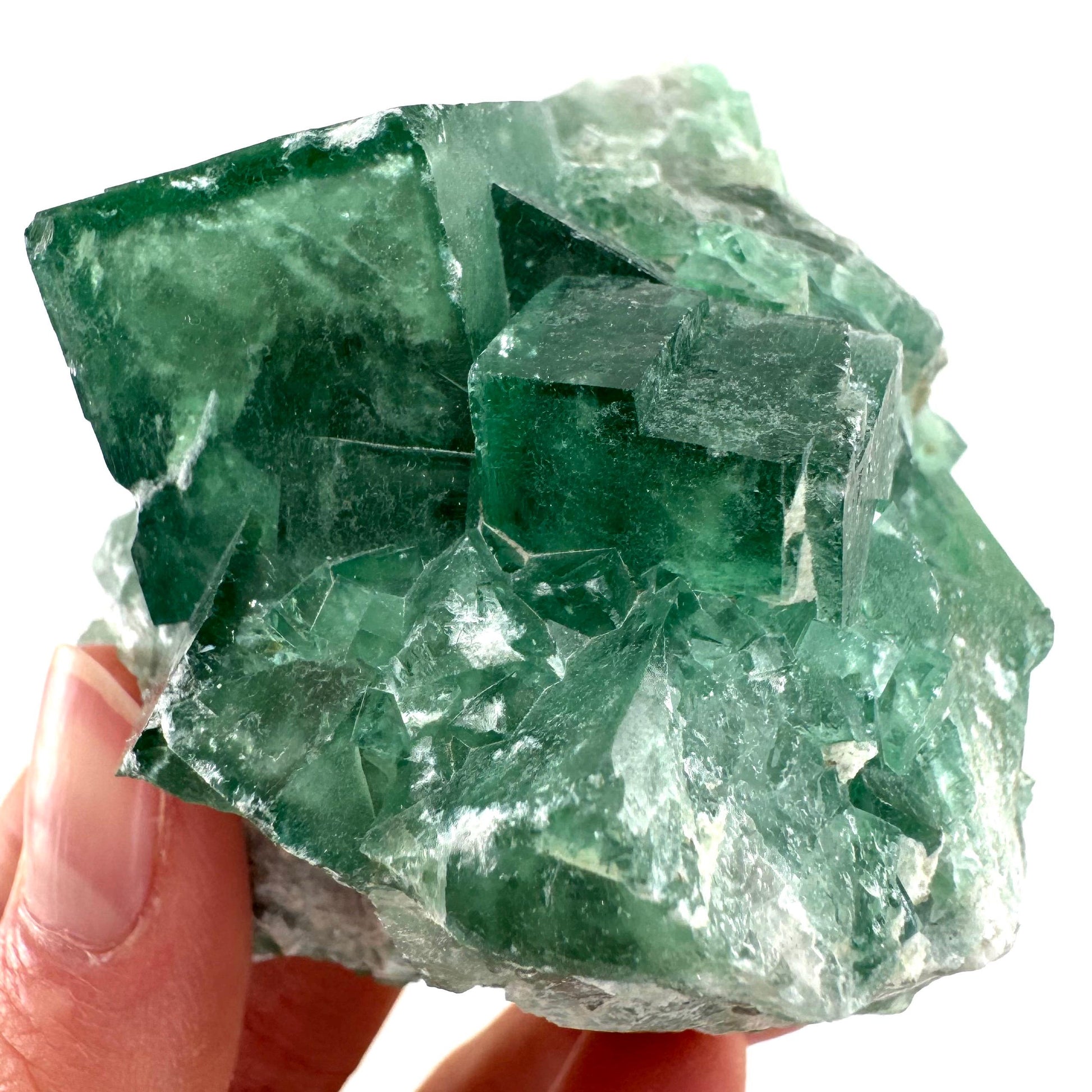 Green Cubic Fluorite (Madagascar) | fluorite cluster, raw fluorite, green fluorite, fluorite crystal