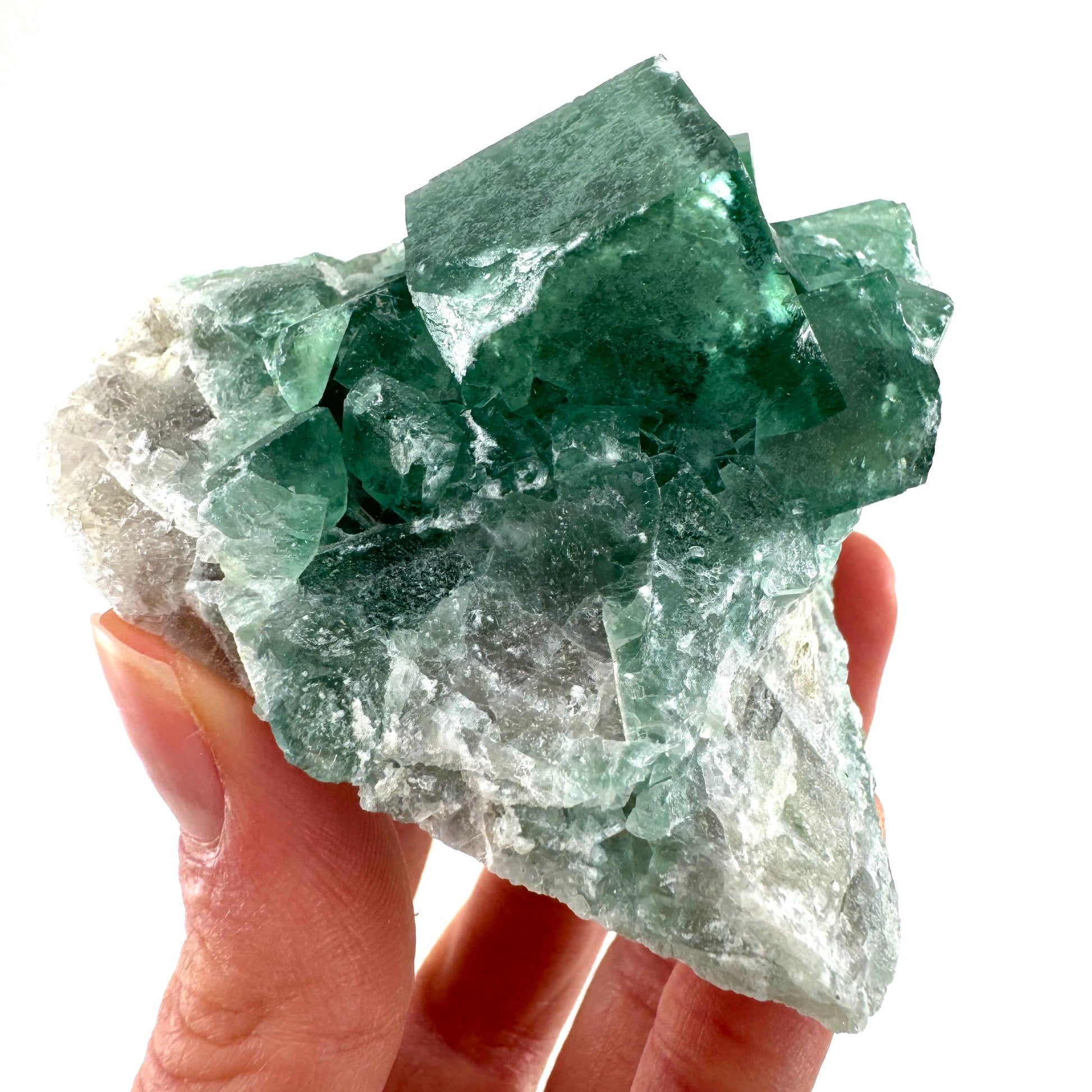 Green Cubic Fluorite (Madagascar) | fluorite cluster, raw fluorite, green fluorite, fluorite crystal