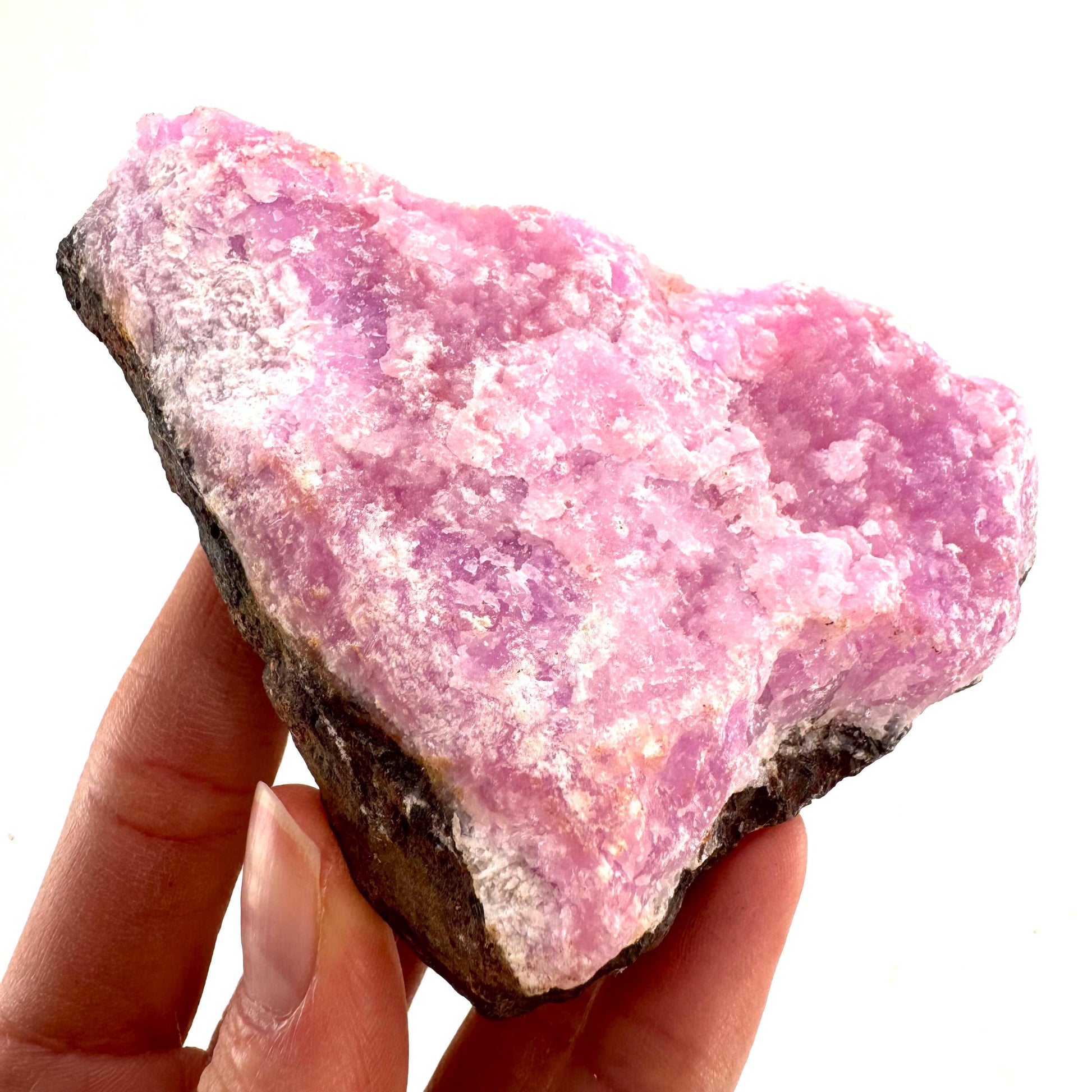 Pink Aragonite Cluster (Afghanistan) | pink aragonite specimen, raw aragonite, pink aragonite crystal