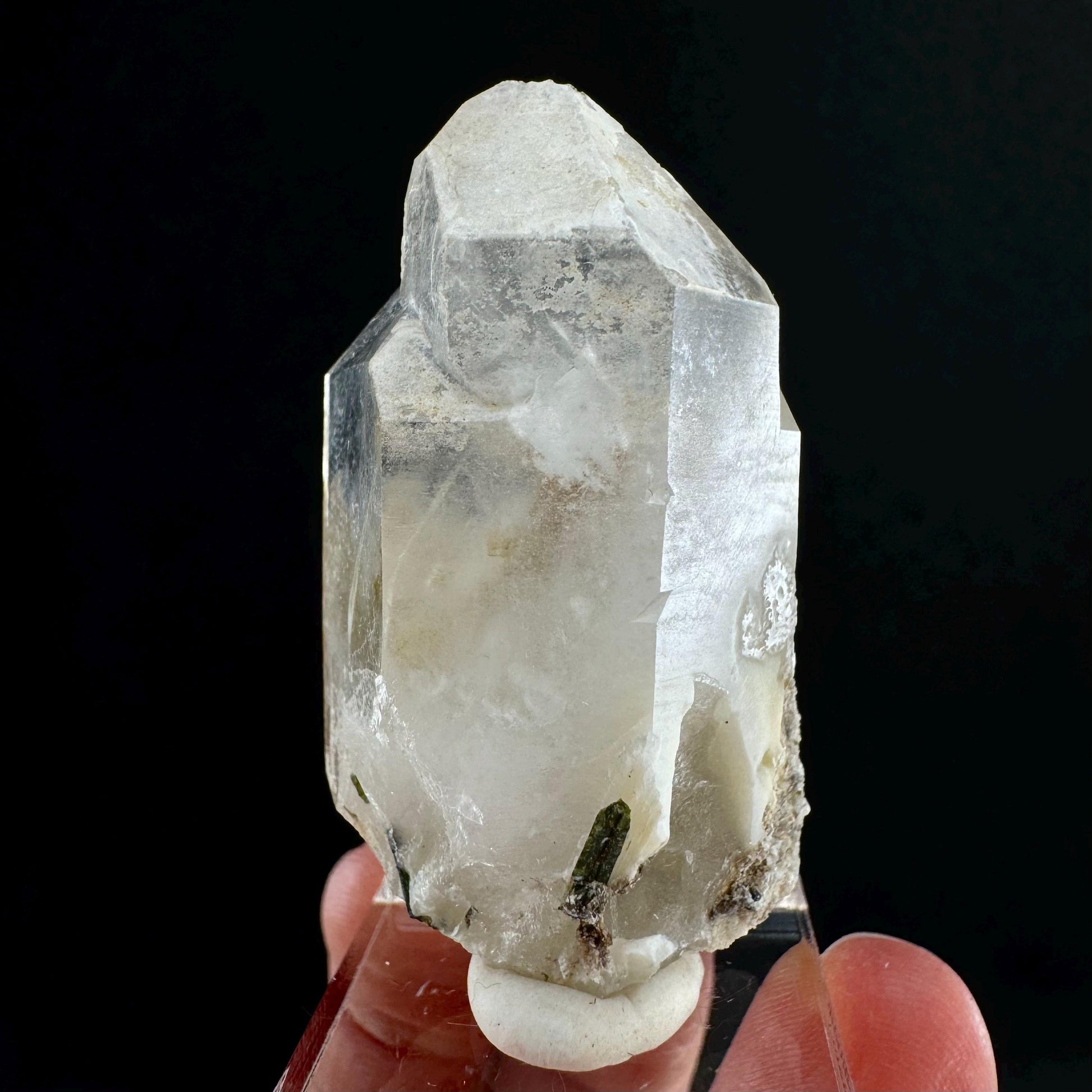 Yellow Bone Quartz & Epidote (Pakistan) | bone quartz, epidote quartz, green epidote, mango quartz