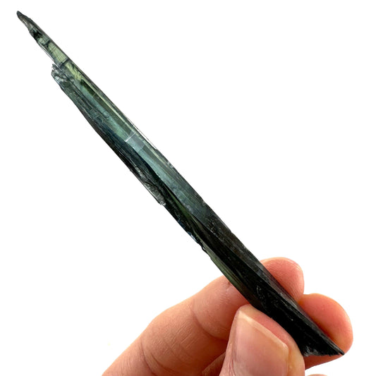 Vivianite Crystal (Brazil) | raw vivianite, natural vivianite, green vivianite, mineral specimen, crystals, vivianite blade