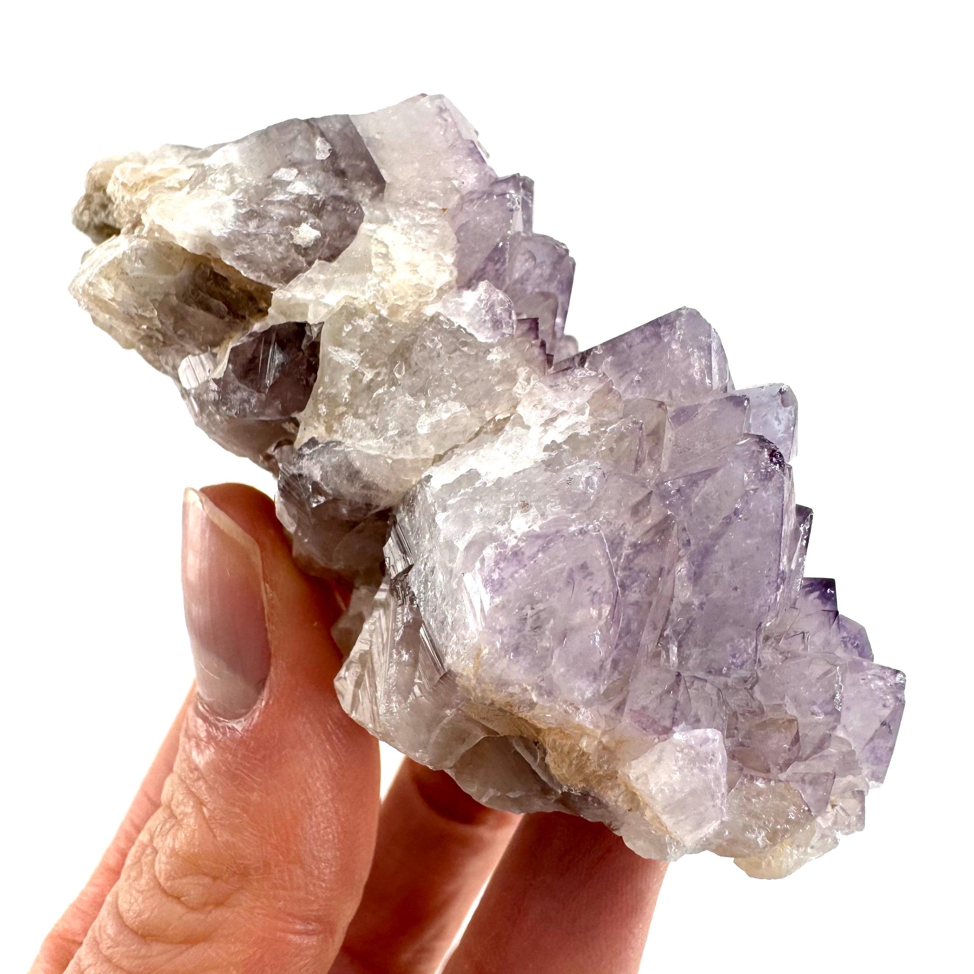 Spirit quartz crystal, spirit quartz cluster, spirit amethyst