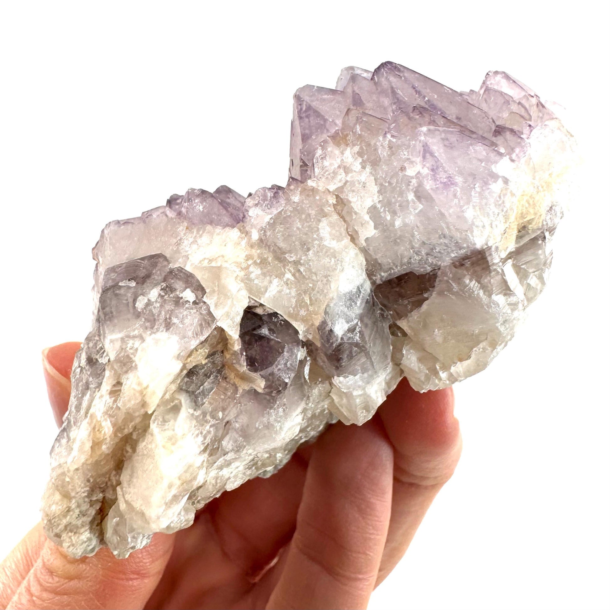 Spirit quartz crystal, spirit quartz cluster, spirit amethyst