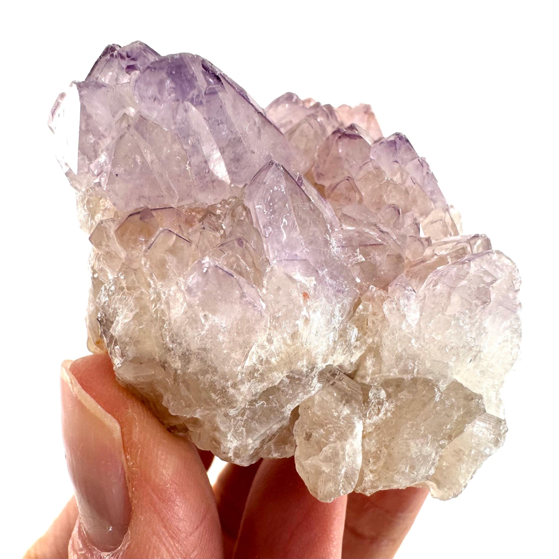 Spirit quartz crystal, spirit quartz cluster, spirit amethyst
