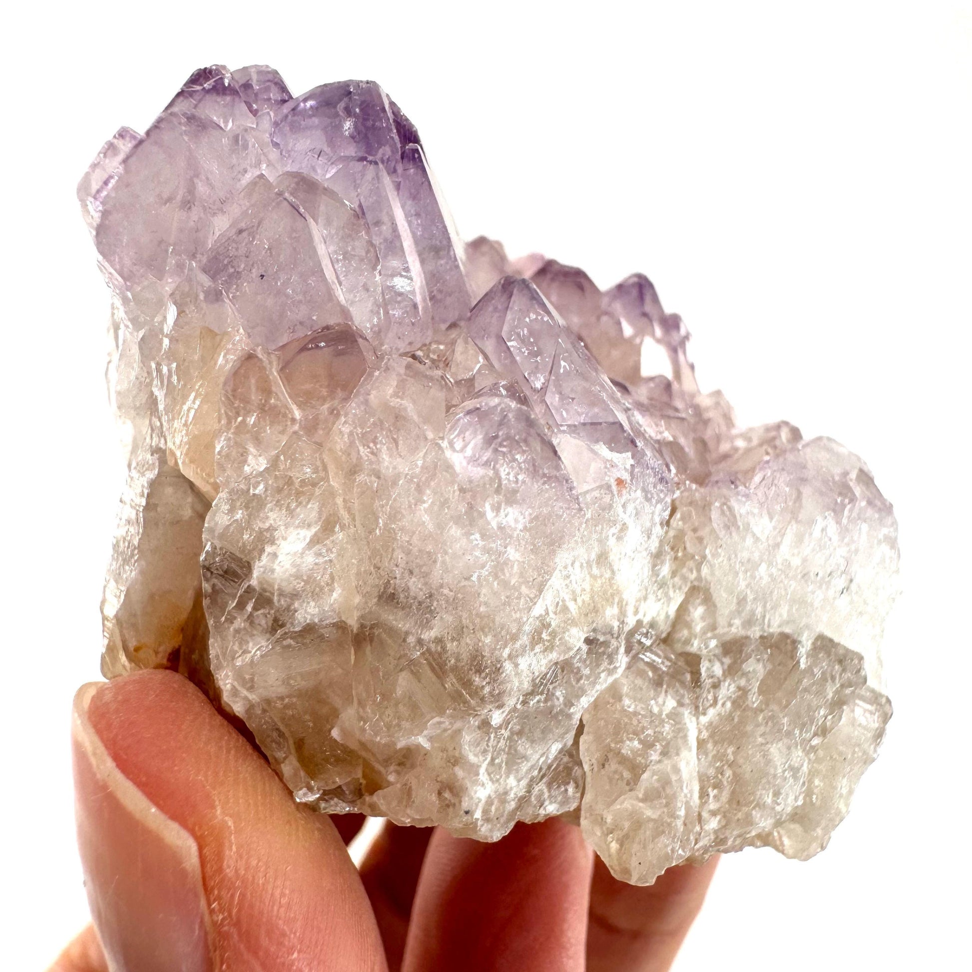 Spirit quartz crystal, spirit quartz cluster, spirit amethyst