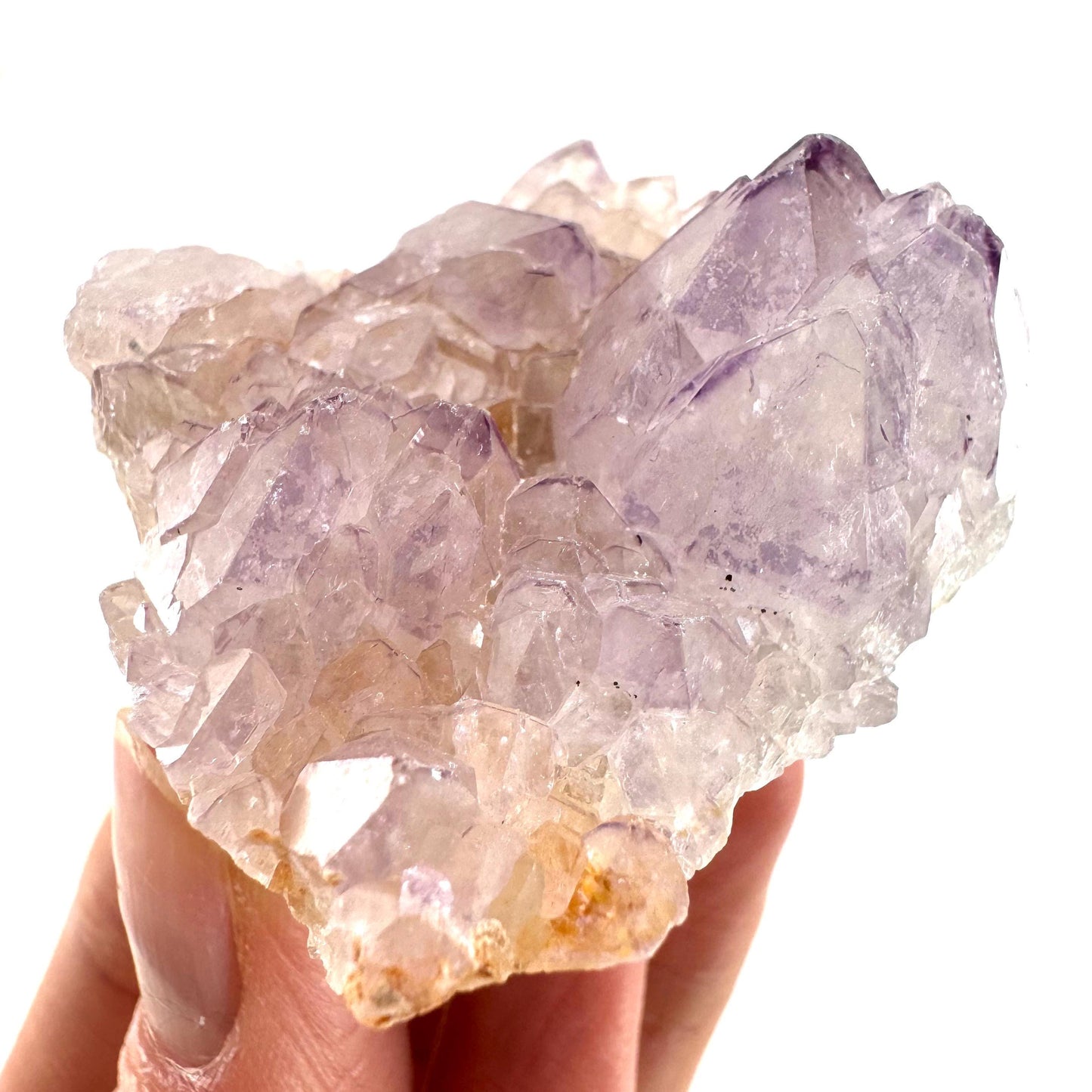 Spirit quartz crystal, spirit quartz cluster, spirit amethyst