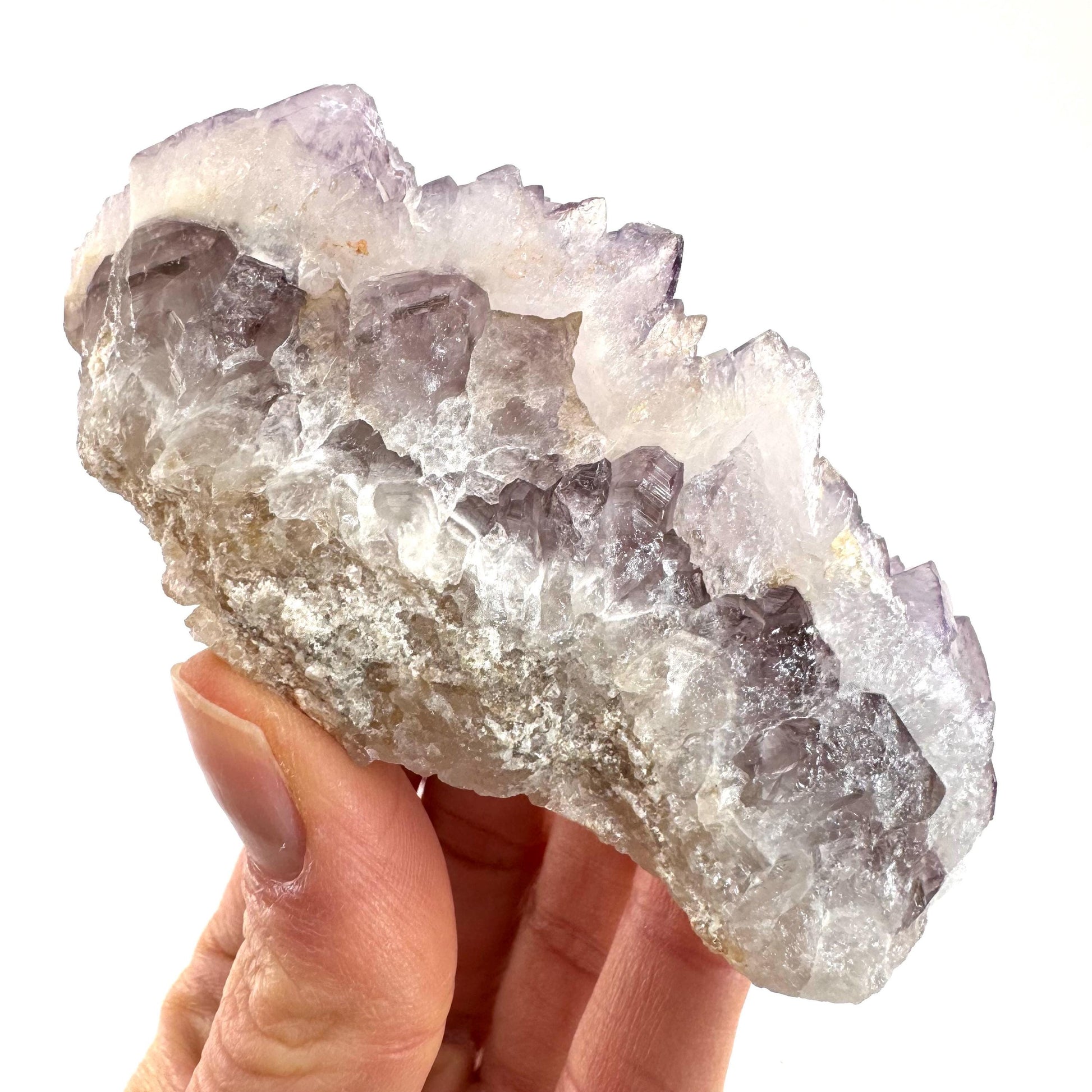 Spirit quartz crystal, spirit quartz cluster, spirit amethyst