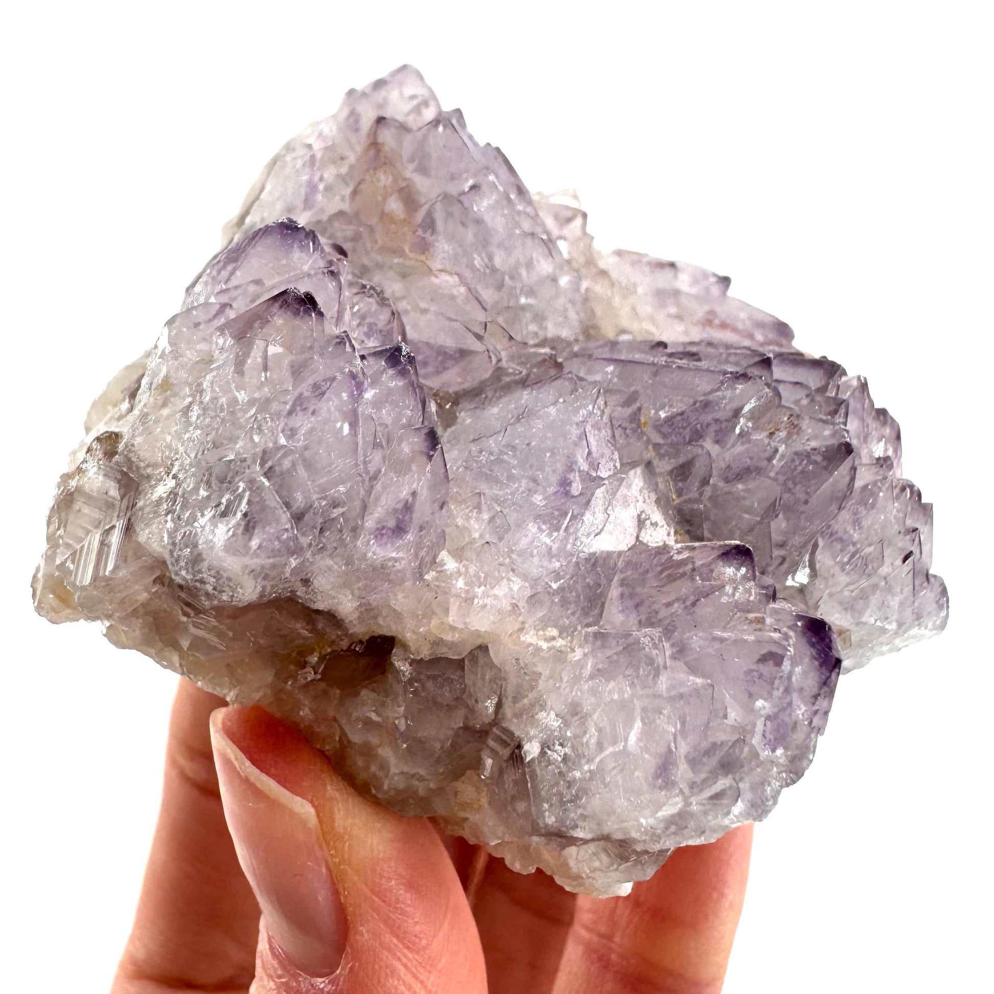 Spirit quartz crystal, spirit quartz cluster, spirit amethyst