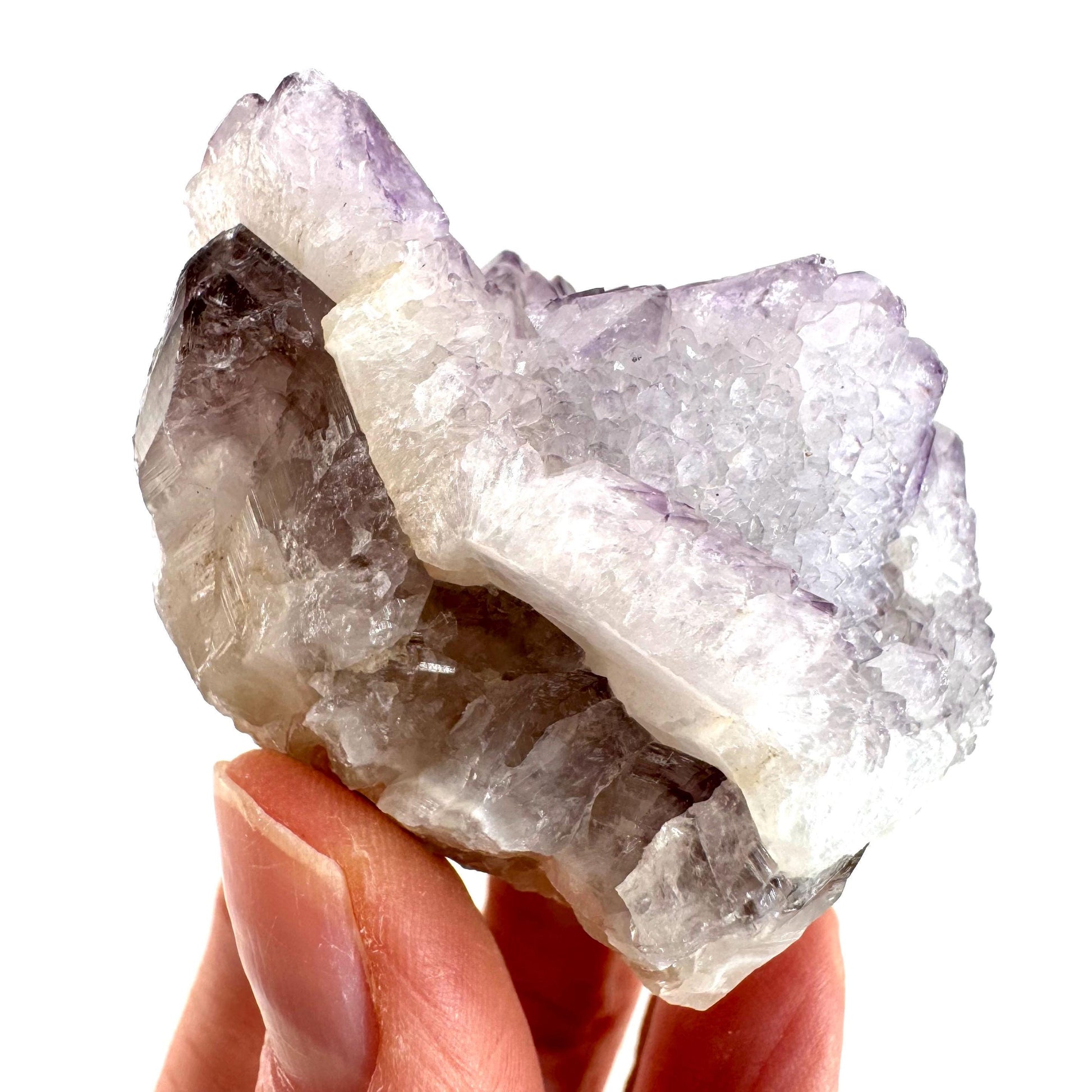 Spirit quartz crystal, spirit quartz cluster, spirit amethyst