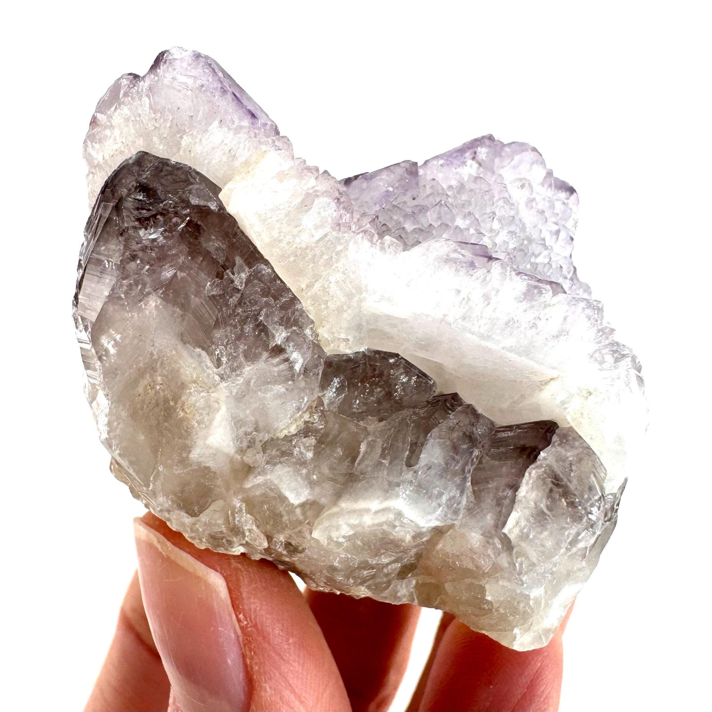 Spirit quartz crystal, spirit quartz cluster, spirit amethyst