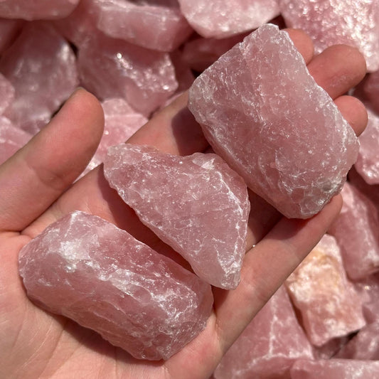 Raw Rose Quartz Chunk (South Africa) | rose quartz, raw crystal, rose quartz crystal, pink quartz