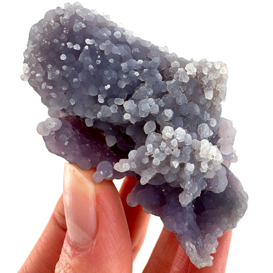 Grape Amethyst (Indonesia) | Grape Agate, purple grape agate, grape agate cluster, mineral specimen, crystals, gemstone