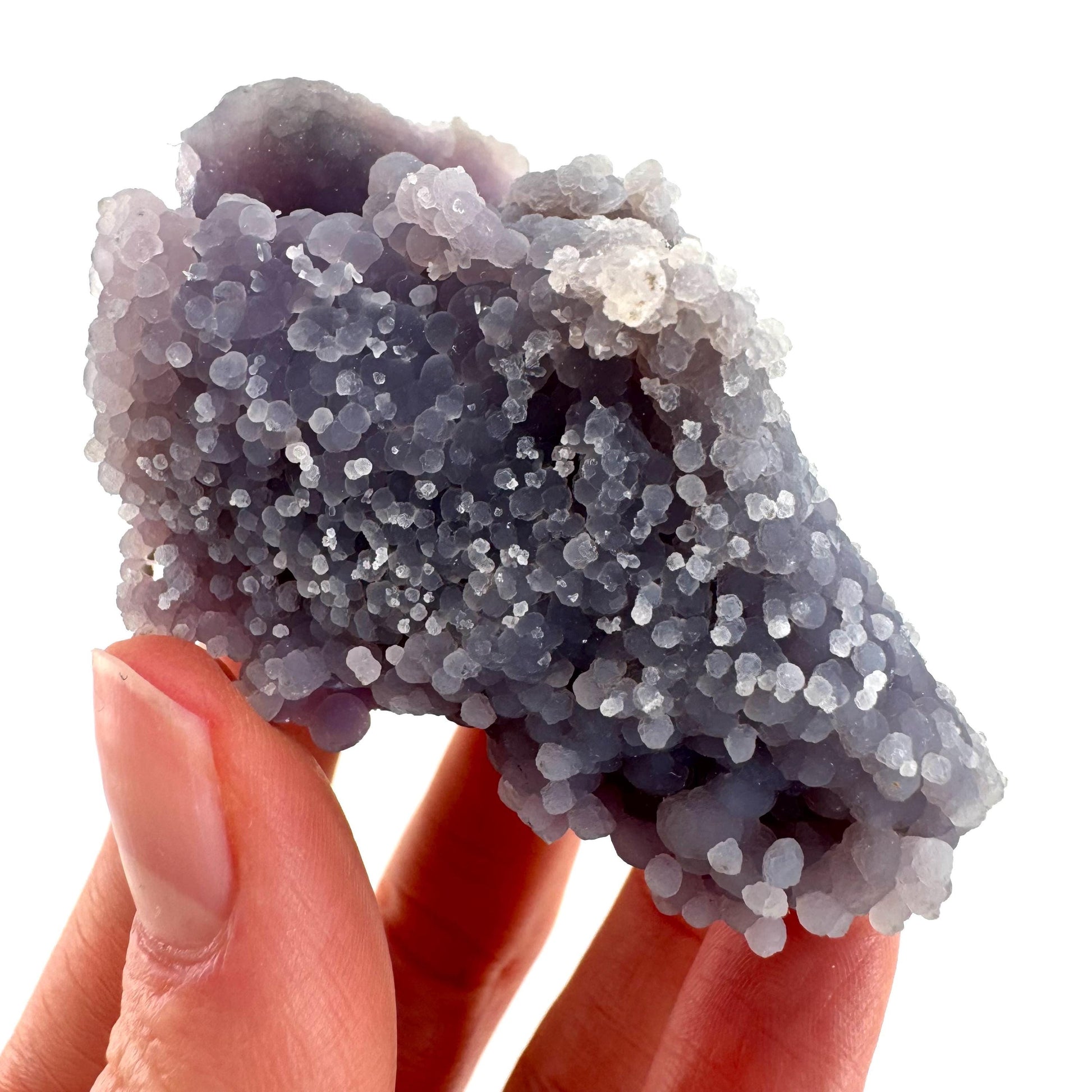 Grape Amethyst (Indonesia) | Grape Agate, purple grape agate, grape agate cluster, mineral specimen, crystals, gemstone
