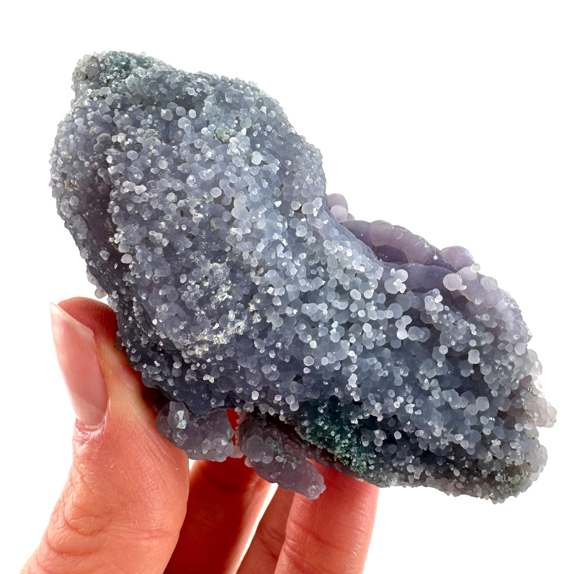 Grape Amethyst (Indonesia) | Grape Agate, purple grape agate, grape agate cluster, mineral specimen, crystals, gemstone