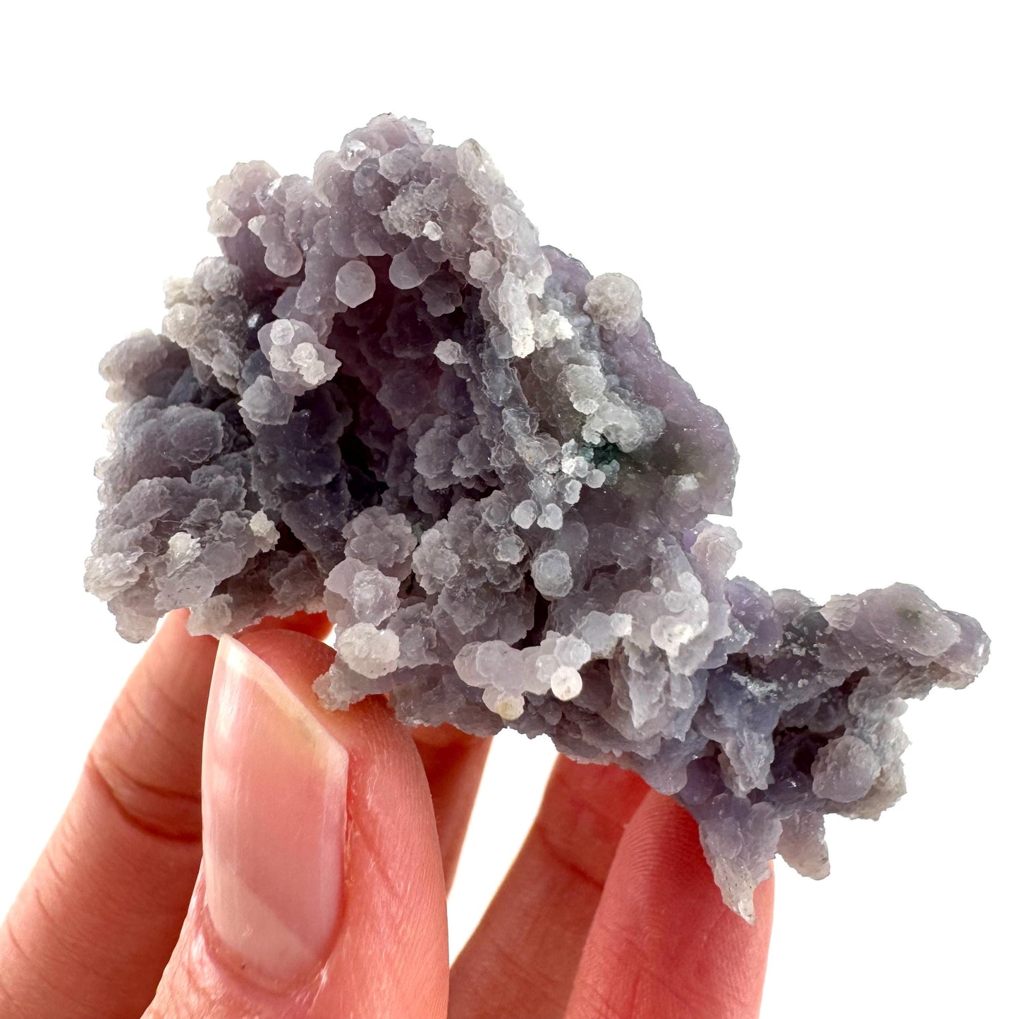Grape Amethyst (Indonesia) | Grape Agate, purple grape agate, grape agate cluster, mineral specimen, crystals, gemstone