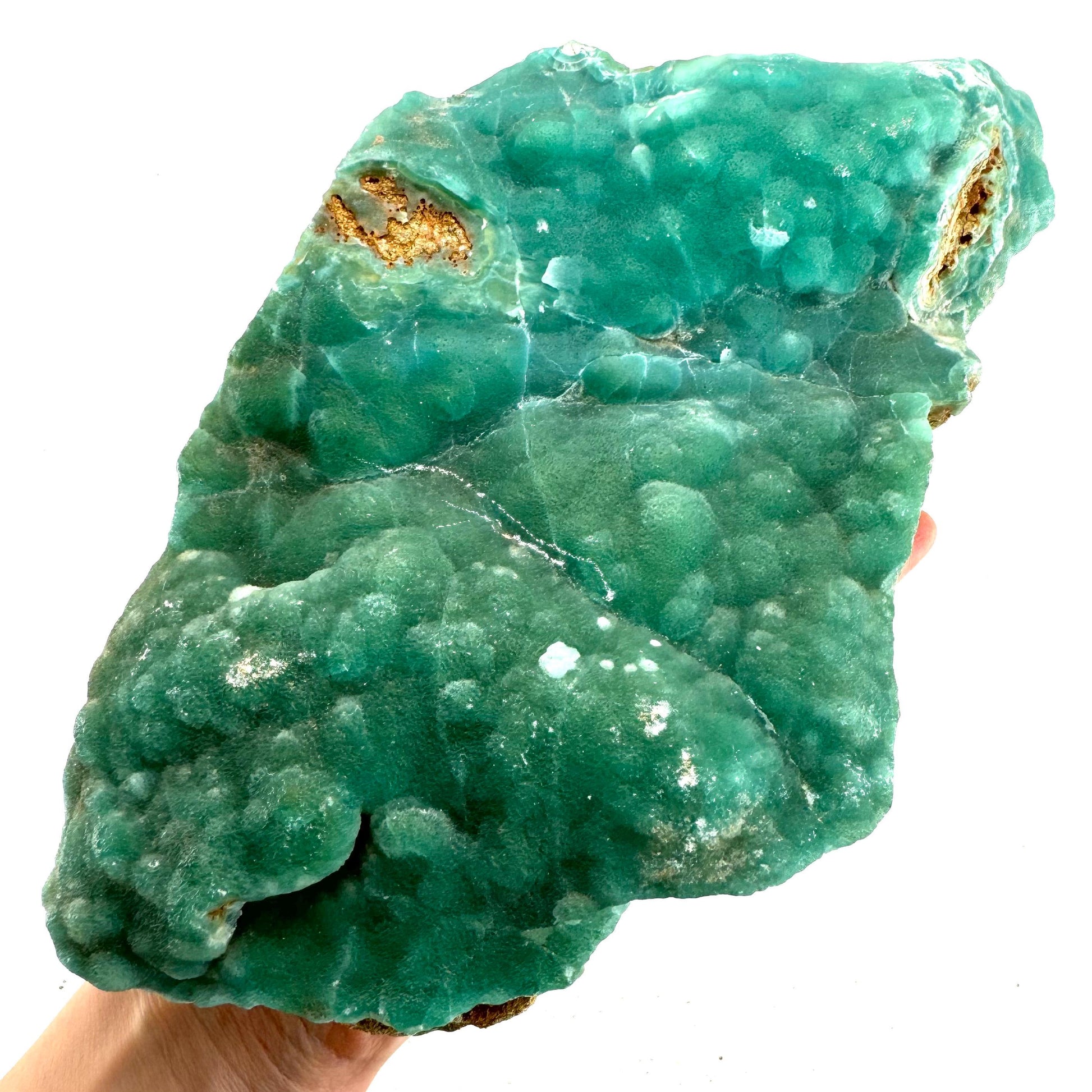 Blue Aragonite (Afghanistan), blue aragonite specimen, raw aragonite, botryoidal aragonite crystal