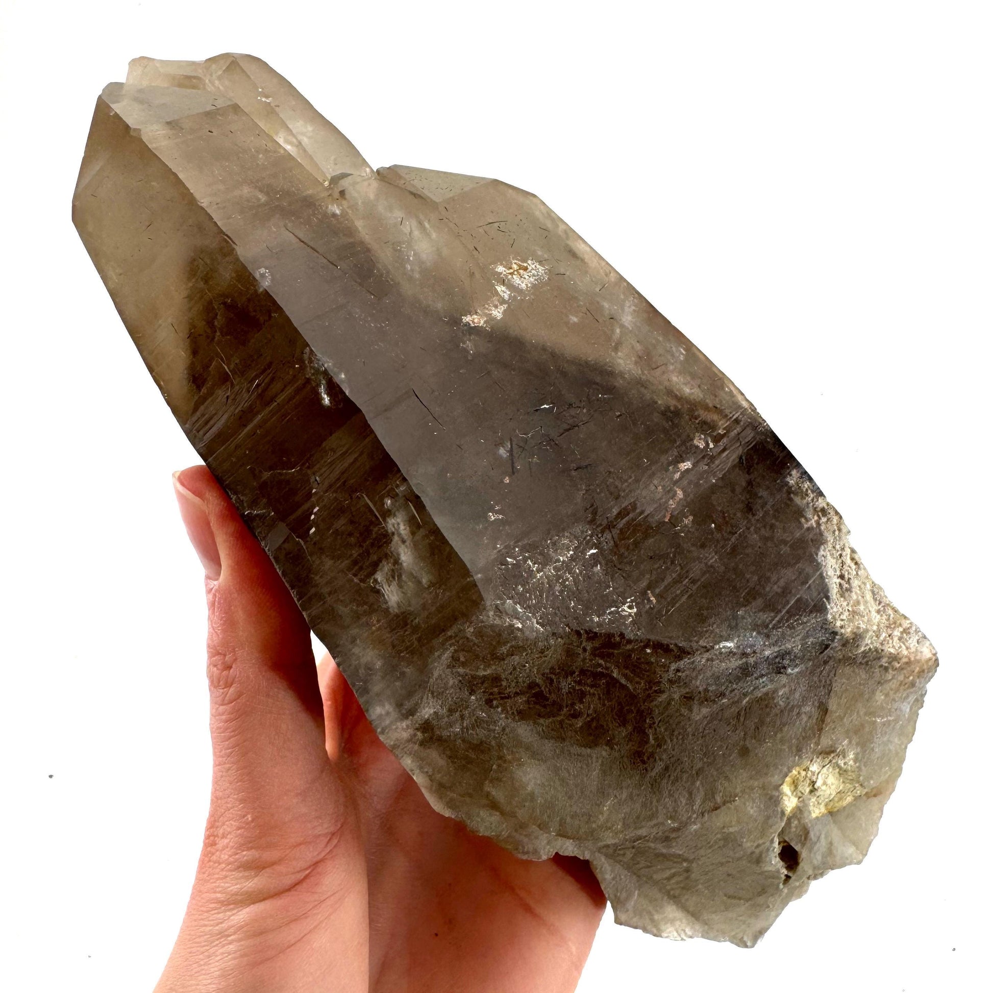 Smoky Quartz (Namibia) | smoky quartz crystal, smoky quartz point, window quartz, quartz crystal, crystals