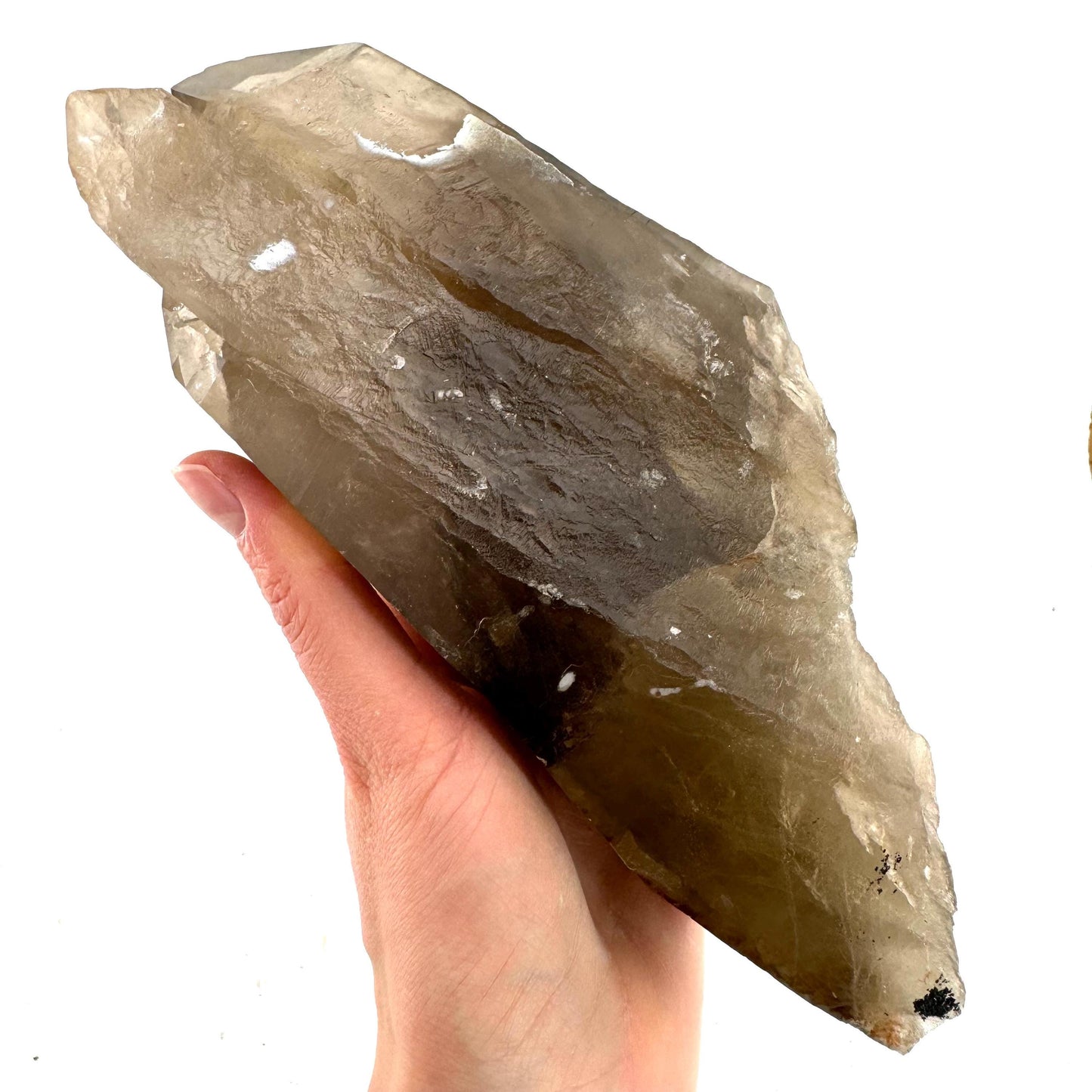 Smoky Quartz (Namibia) | smoky quartz crystal, smoky quartz point, window quartz, quartz crystal, crystals