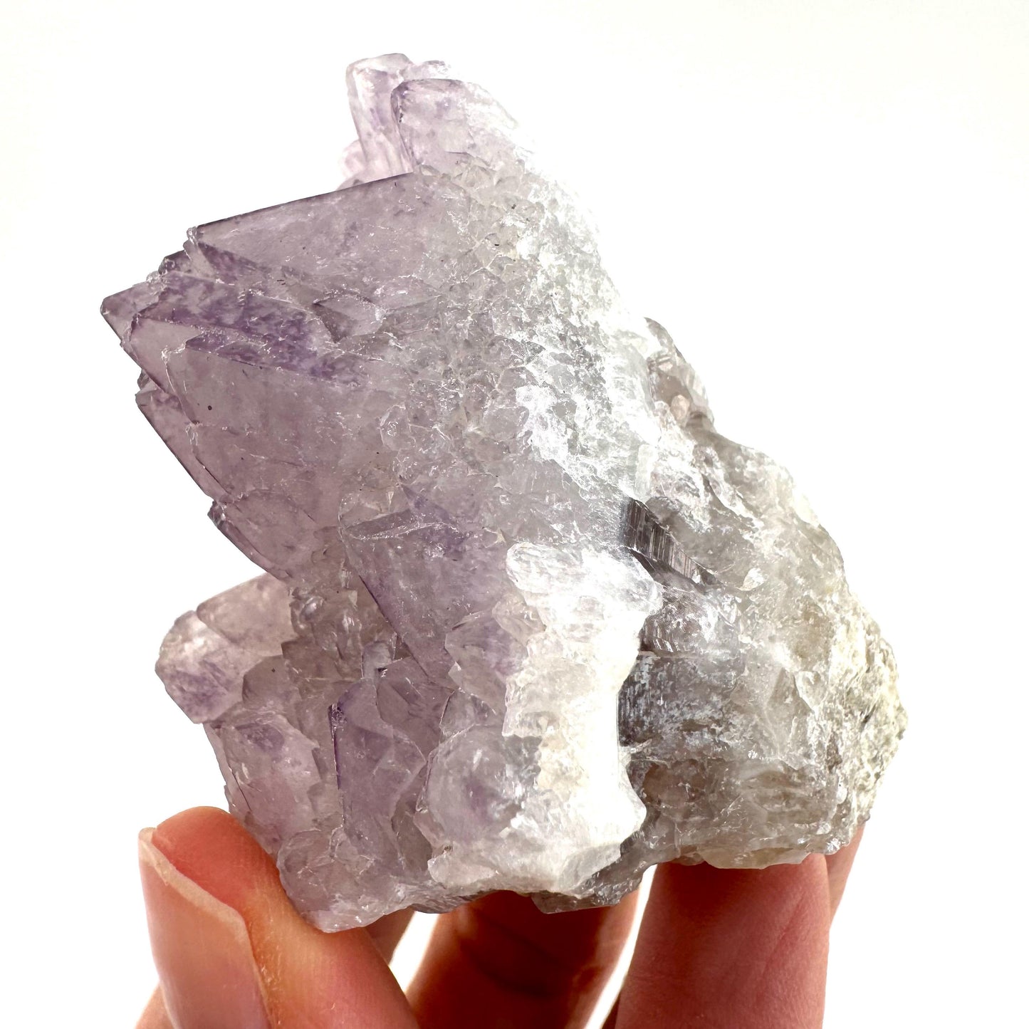 Spirit quartz crystal, spirit quartz cluster, spirit amethyst