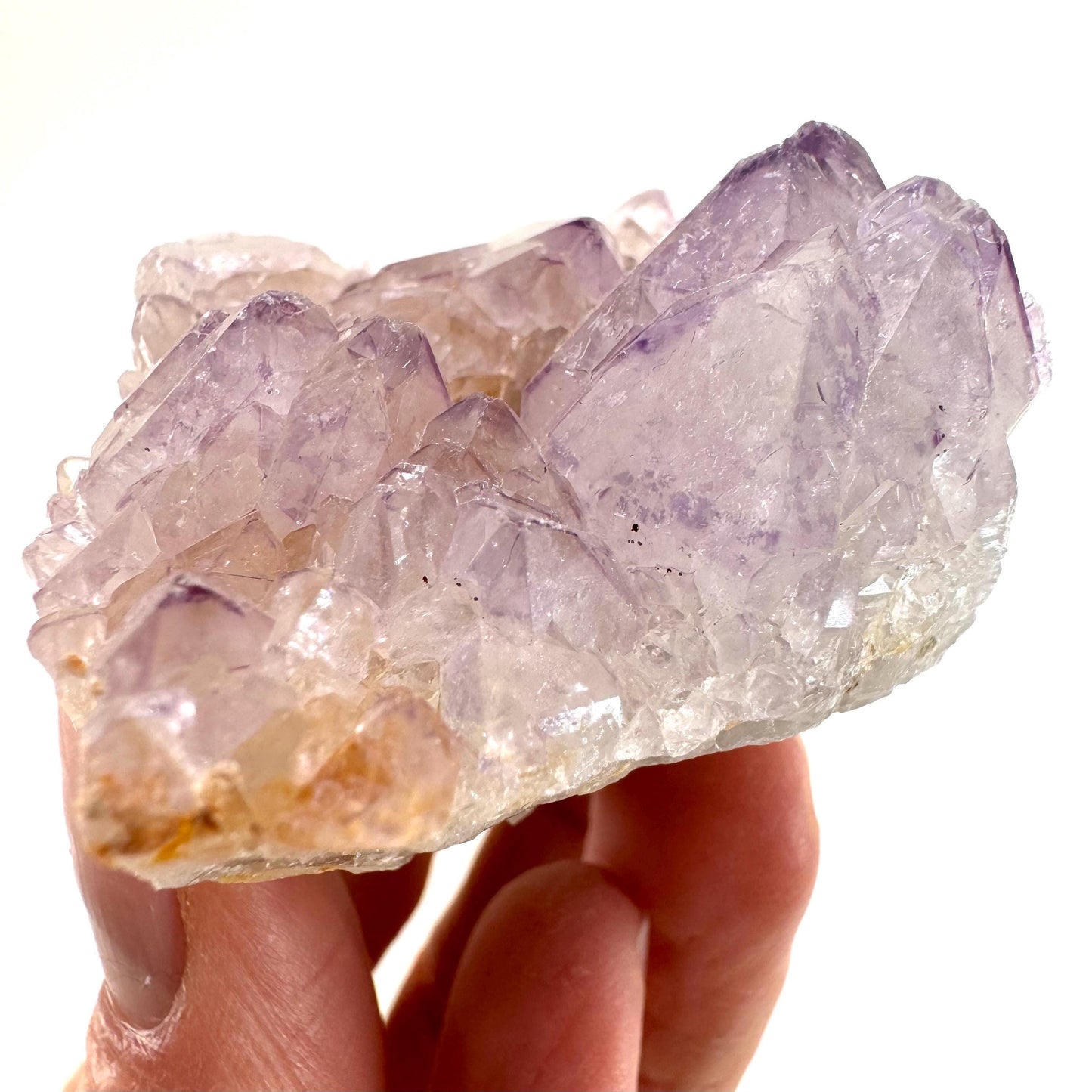 Spirit quartz crystal, spirit quartz cluster, spirit amethyst