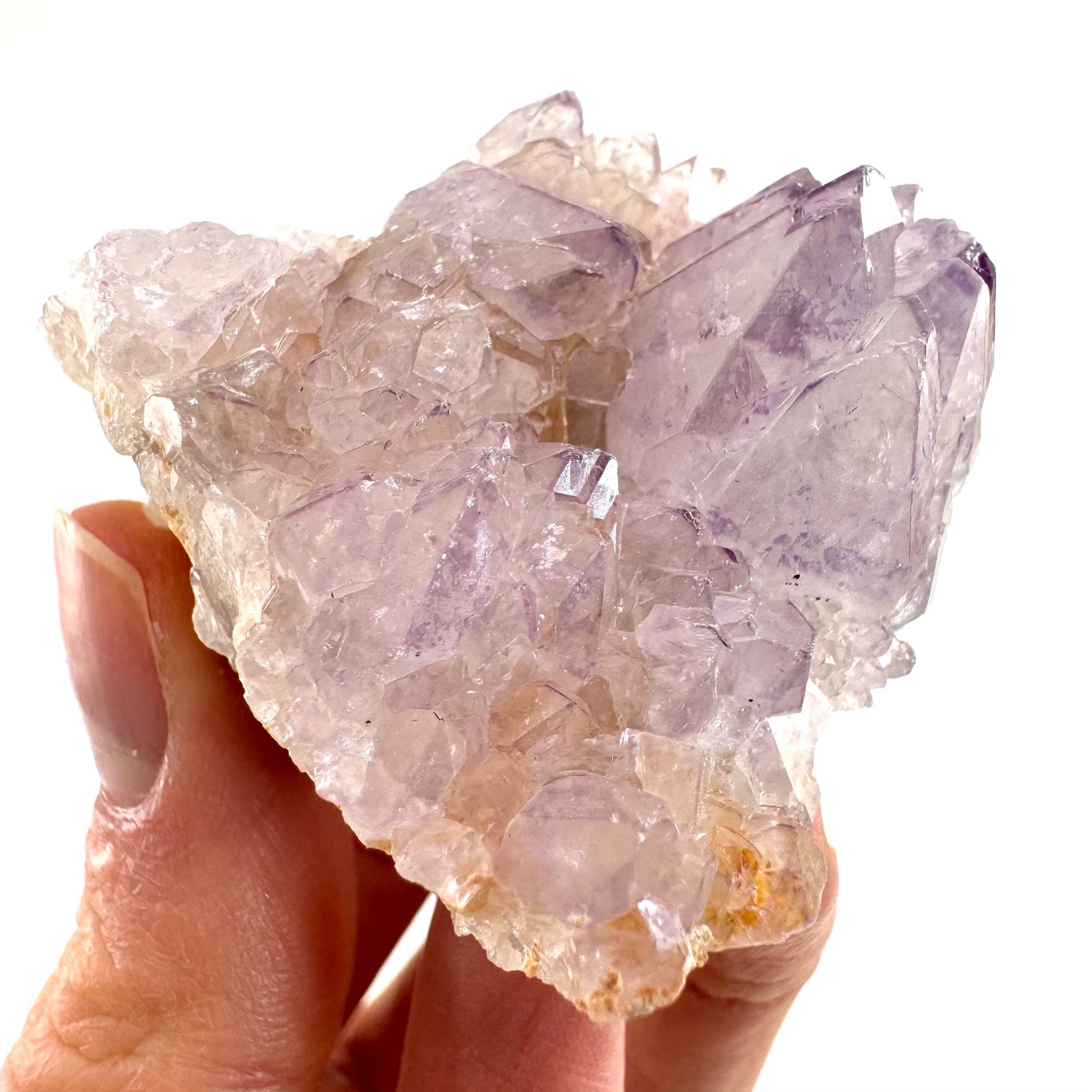 Spirit quartz crystal, spirit quartz cluster, spirit amethyst