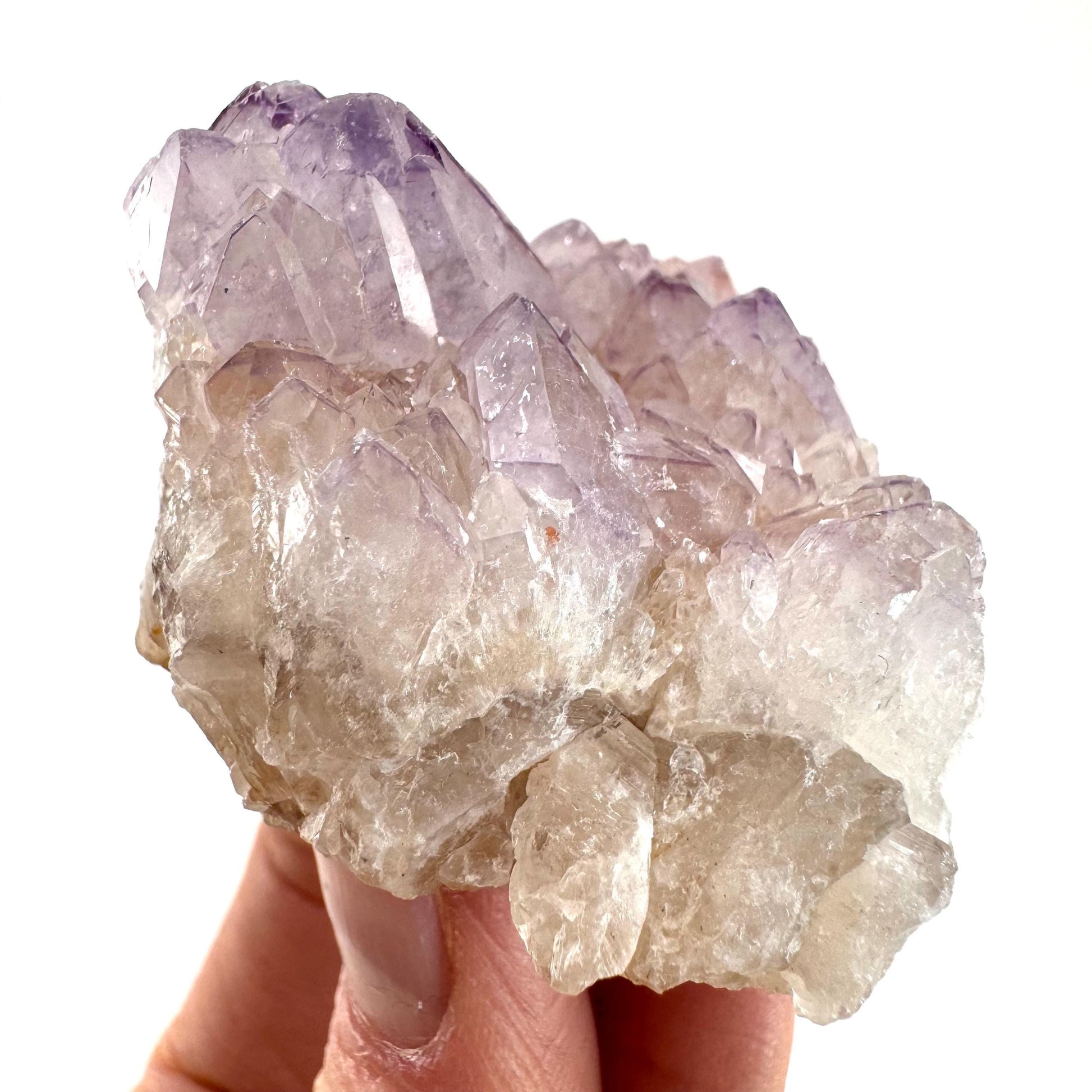 Spirit quartz crystal, spirit quartz cluster, spirit amethyst