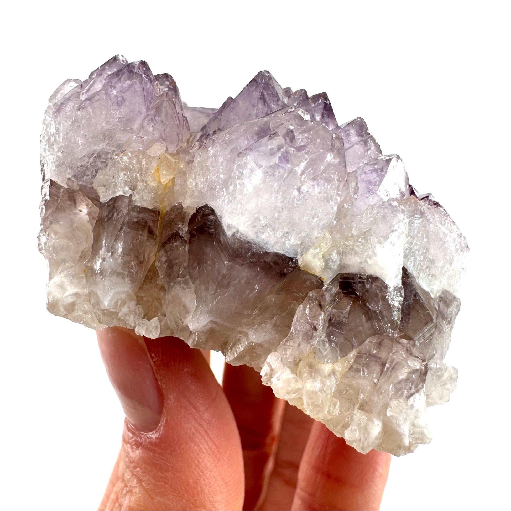 Spirit quartz crystal, spirit quartz cluster, spirit amethyst