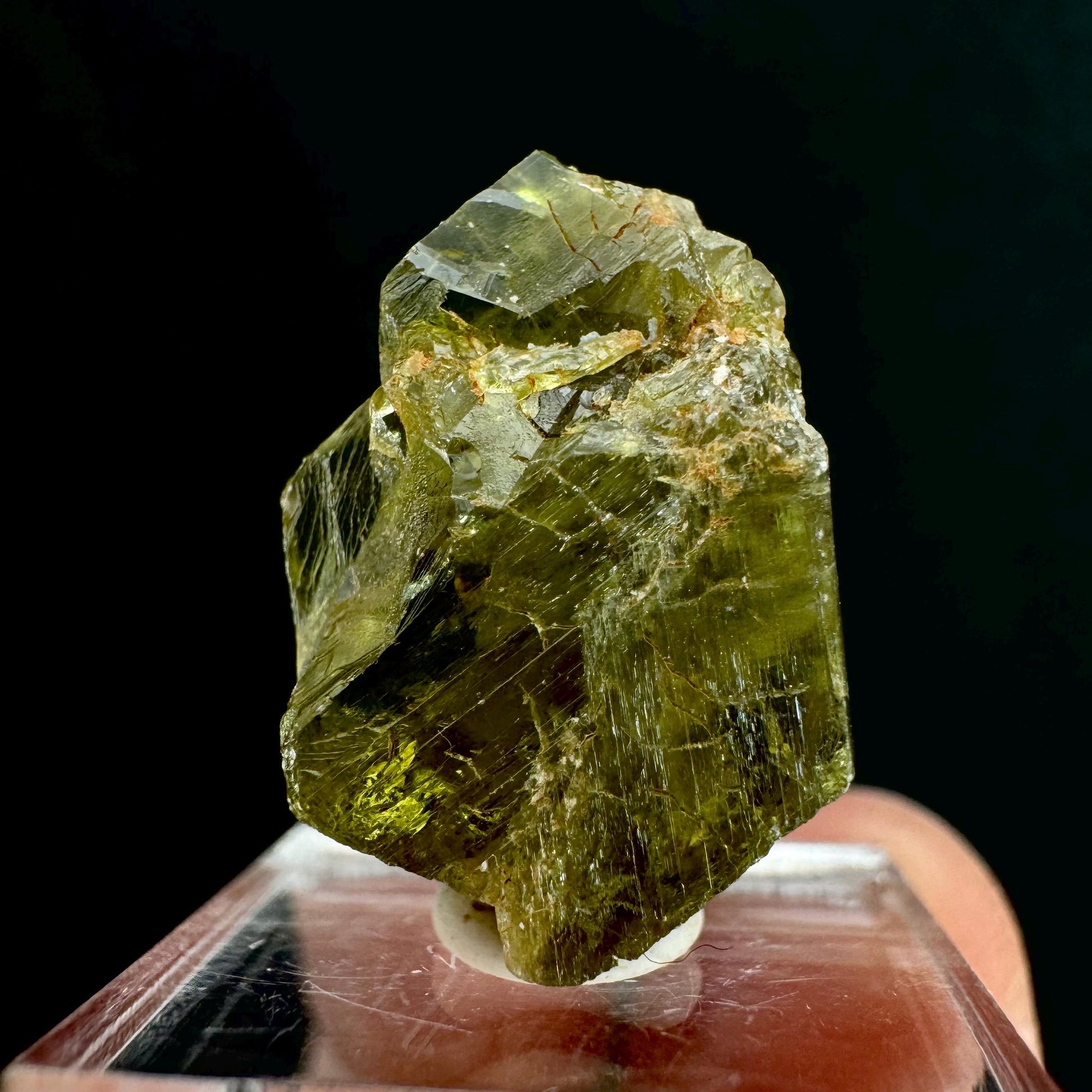 Chrysoberyl (Madagascar) | Yellow Chrysoberyl Specimen, raw chrysoberyl, rare minerals, mineral specimen, rare crystals