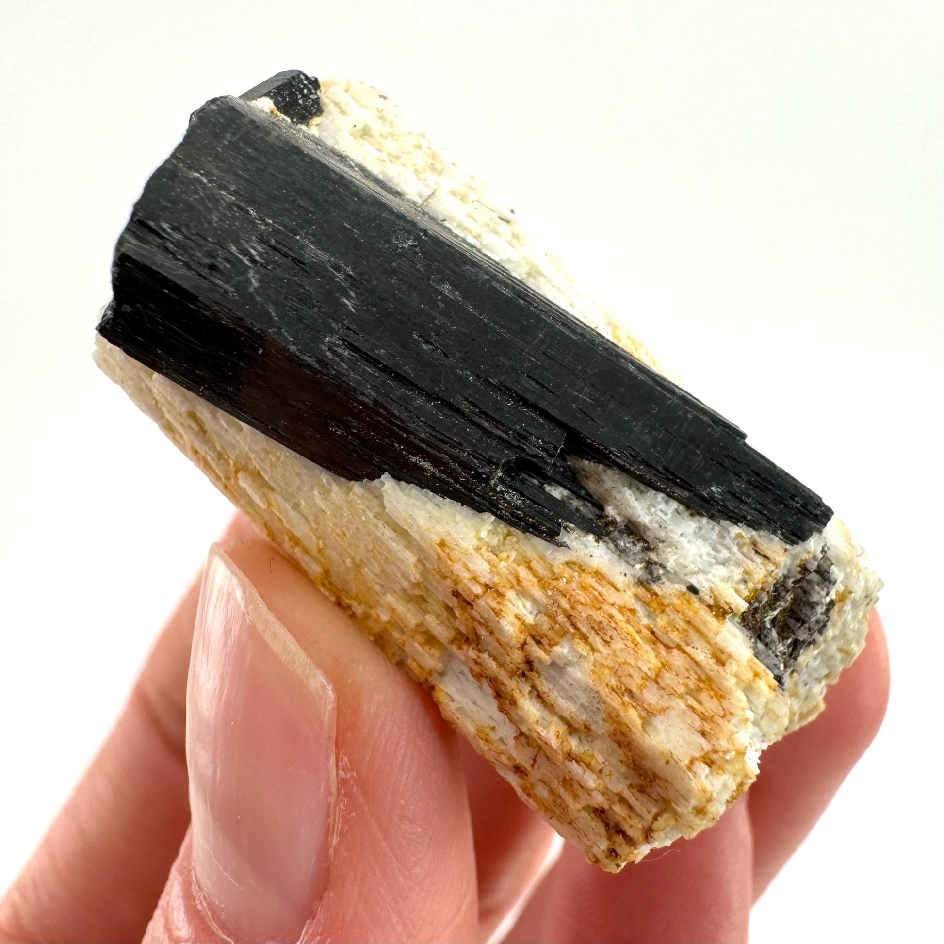 Black tourmaline cluster (Namibia), high grade black tourmaline, tourmaline crystal, black schorl