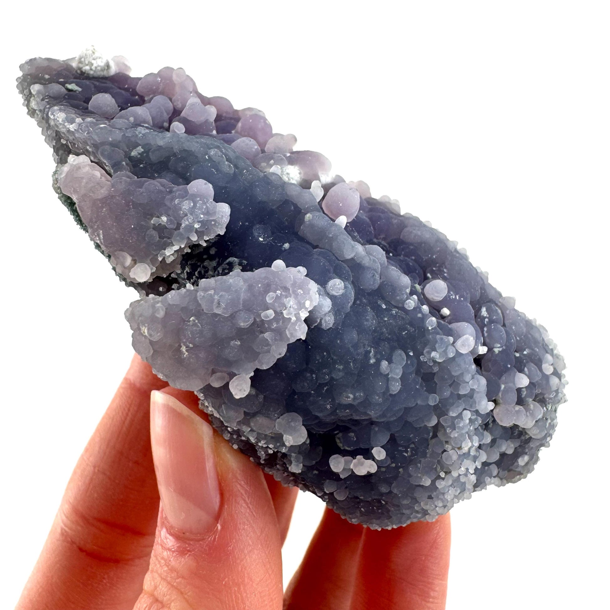 Grape Amethyst (Indonesia) | Grape Agate, purple grape agate, grape agate cluster, mineral specimen, crystals, gemstone