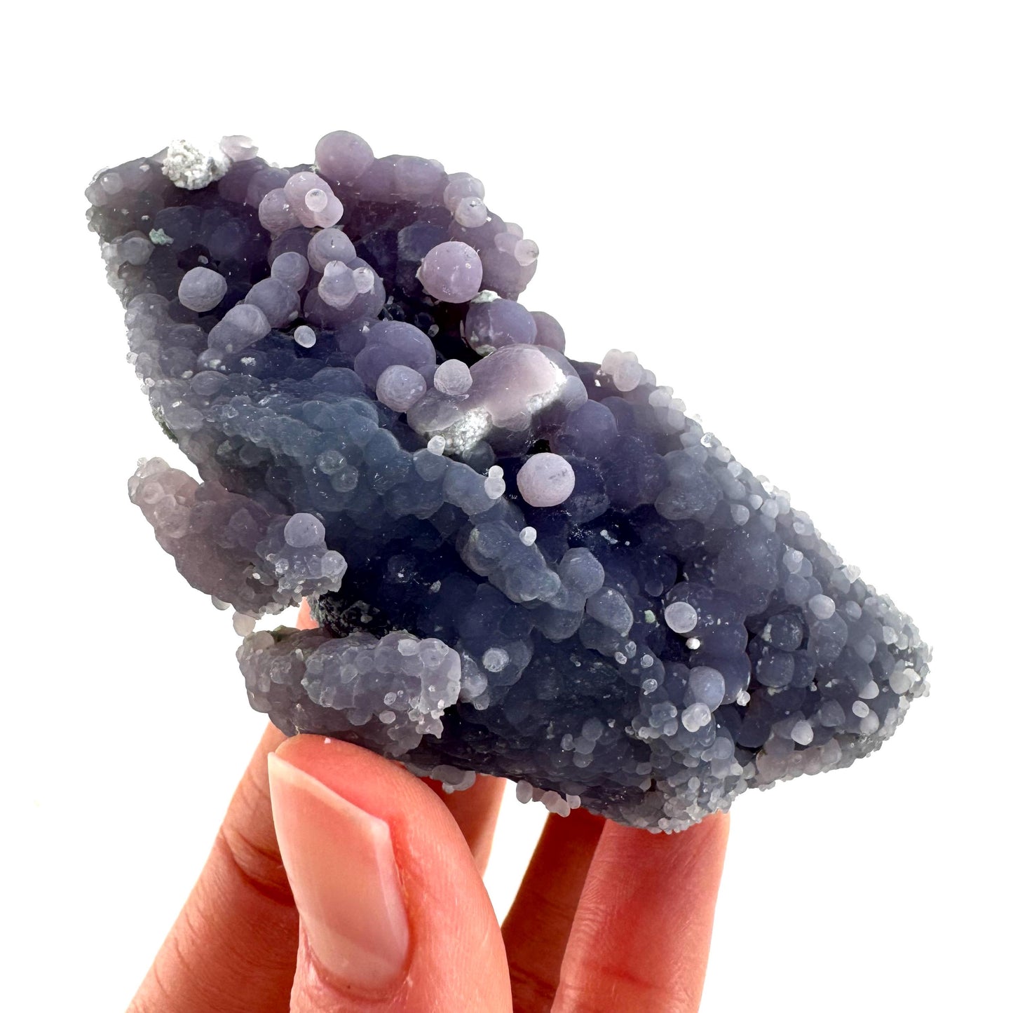 Grape Amethyst (Indonesia) | Grape Agate, purple grape agate, grape agate cluster, mineral specimen, crystals, gemstone