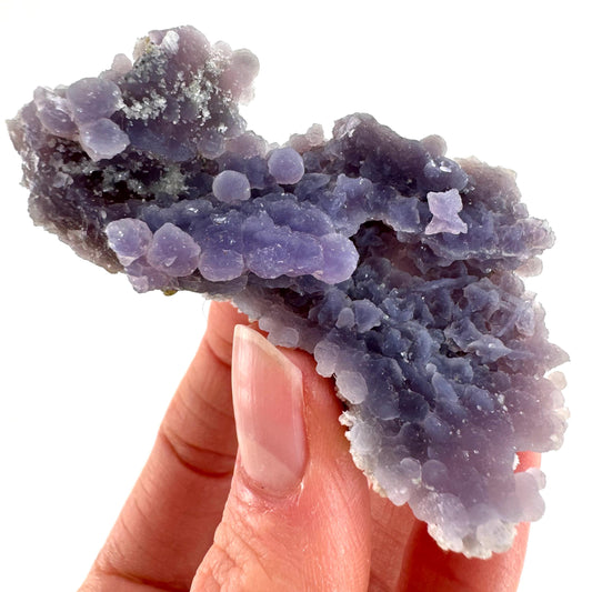 Grape Amethyst (Indonesia) | Grape Agate, purple grape agate, grape agate cluster, mineral specimen, crystals, gemstone