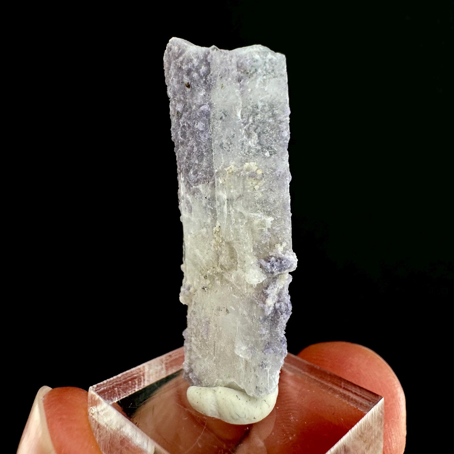 Purple Fluorite on Barite (Colorado, USA) | barite specimen, baryte crystal