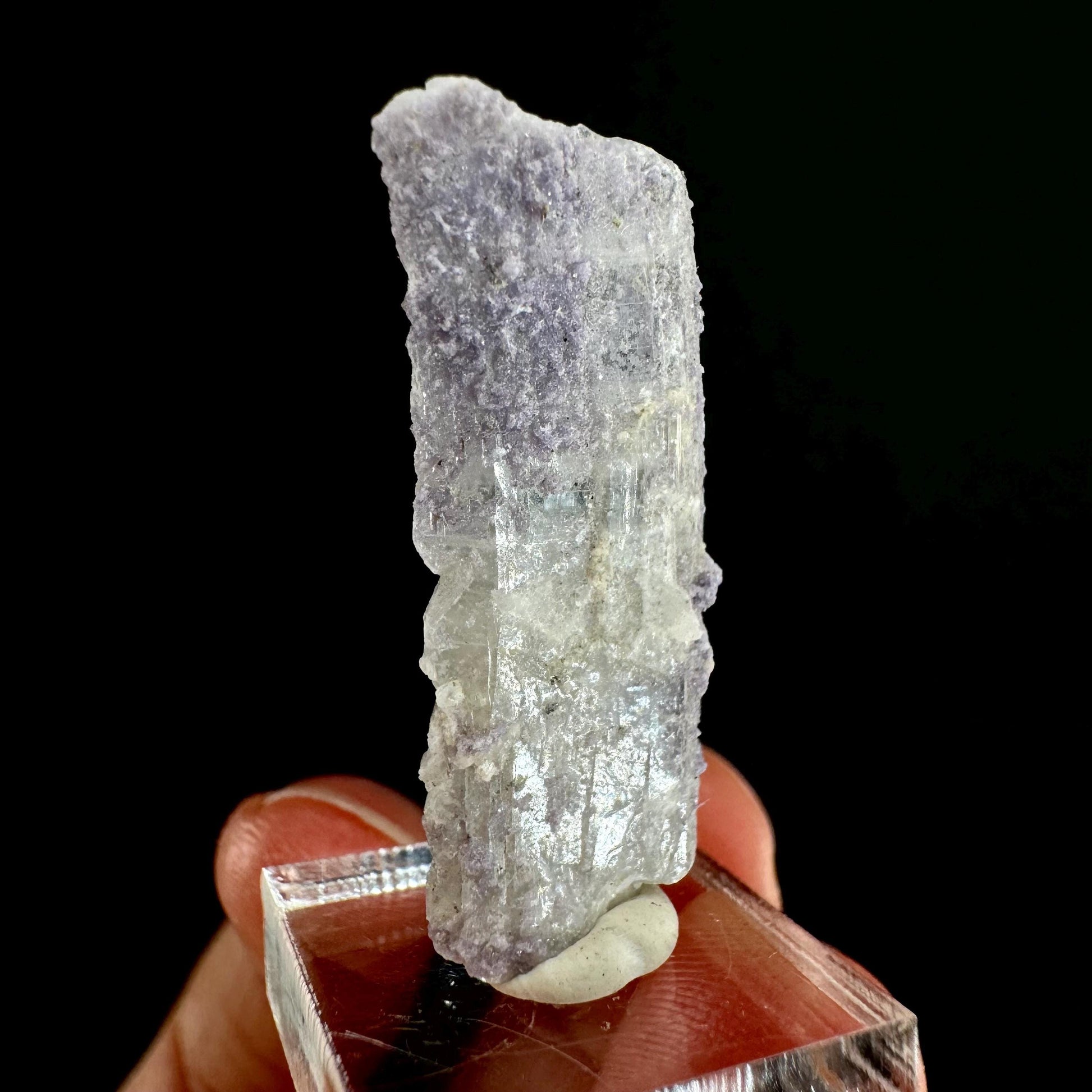 Purple Fluorite on Barite (Colorado, USA) | barite specimen, baryte crystal