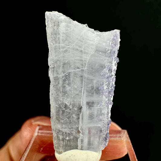 Purple Fluorite on Barite (Colorado, USA) | barite specimen, baryte crystal