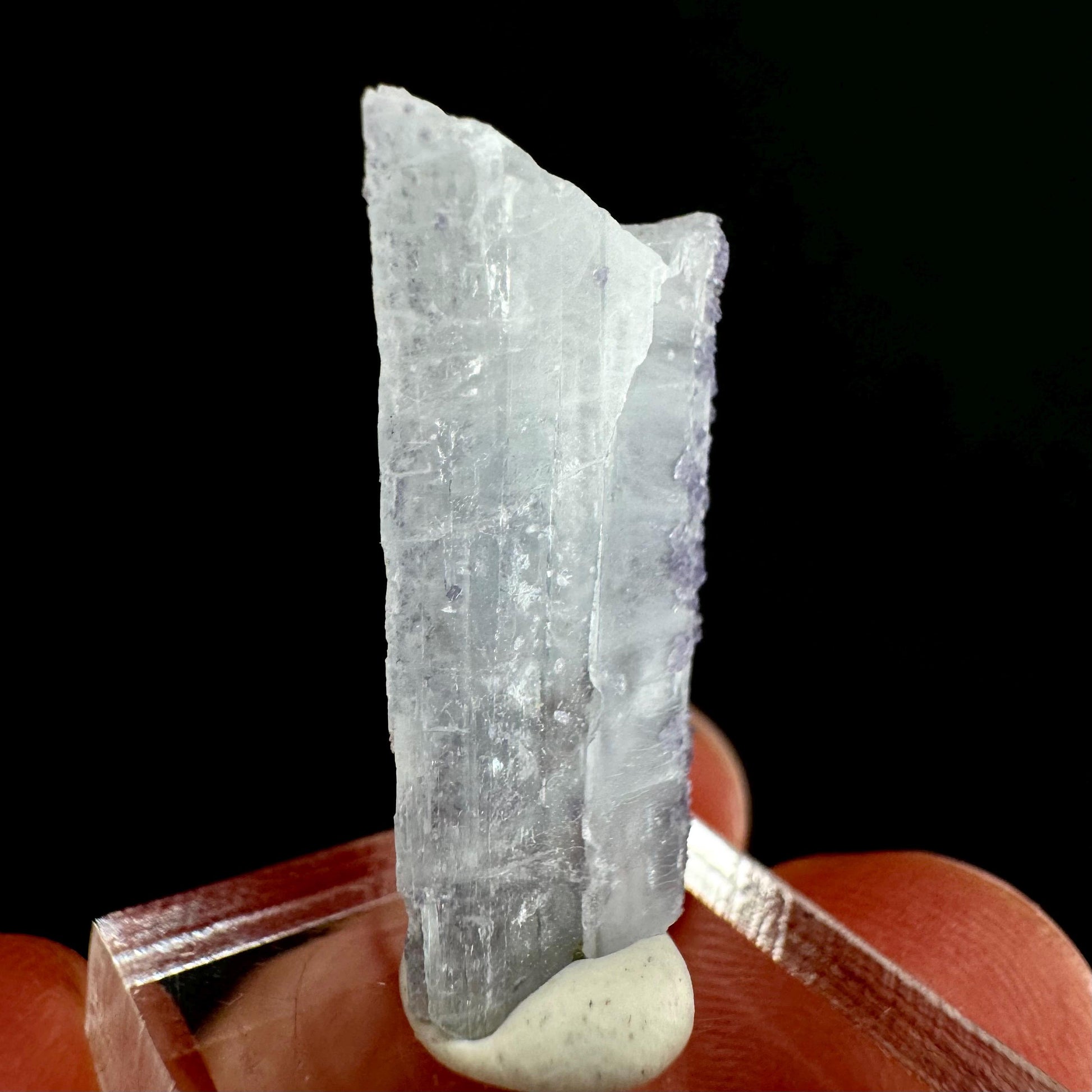 Purple Fluorite on Barite (Colorado, USA) | barite specimen, baryte crystal