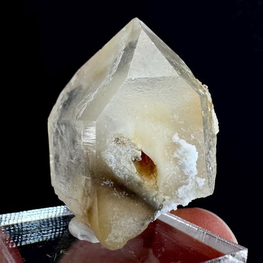 Yellow Bone Quartz Point (Pakistan) | bone quartz, epidote quartz, mango quartz