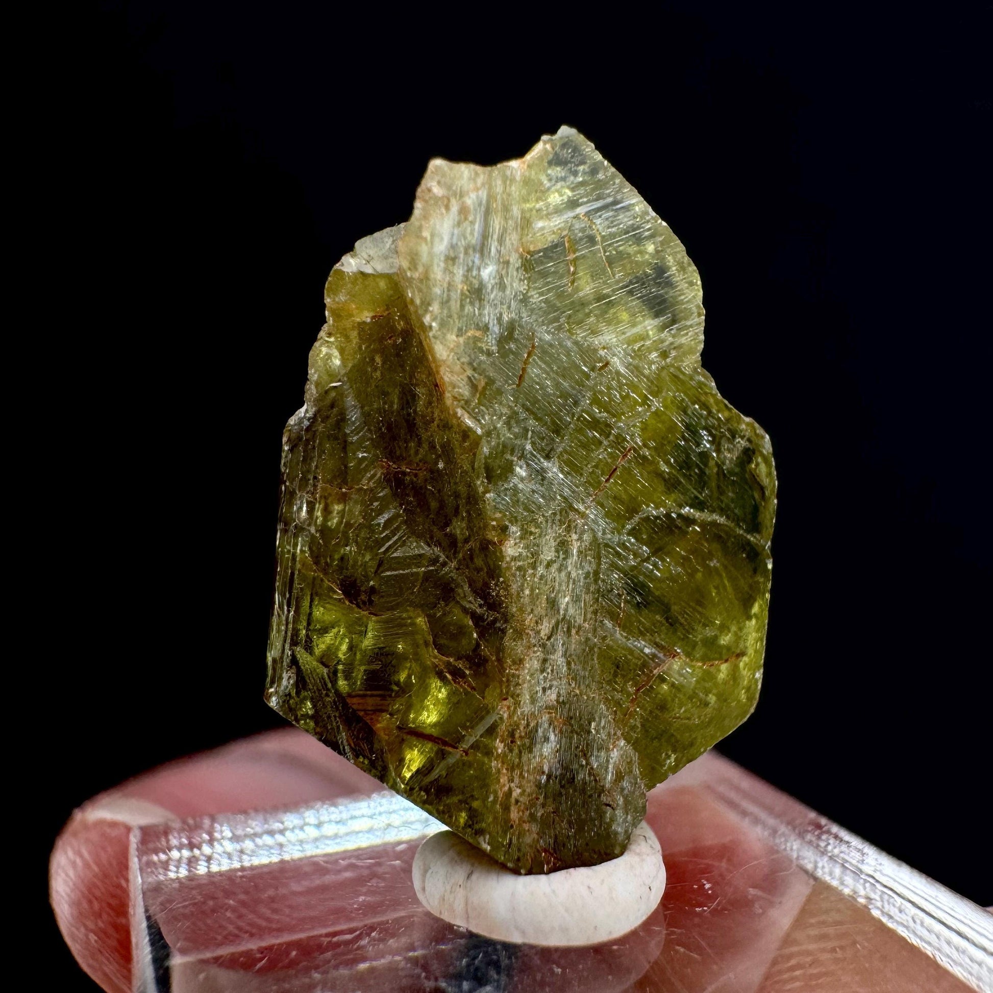 Chrysoberyl (Madagascar) | Yellow Chrysoberyl Specimen, raw chrysoberyl, rare minerals, mineral specimen, rare crystals