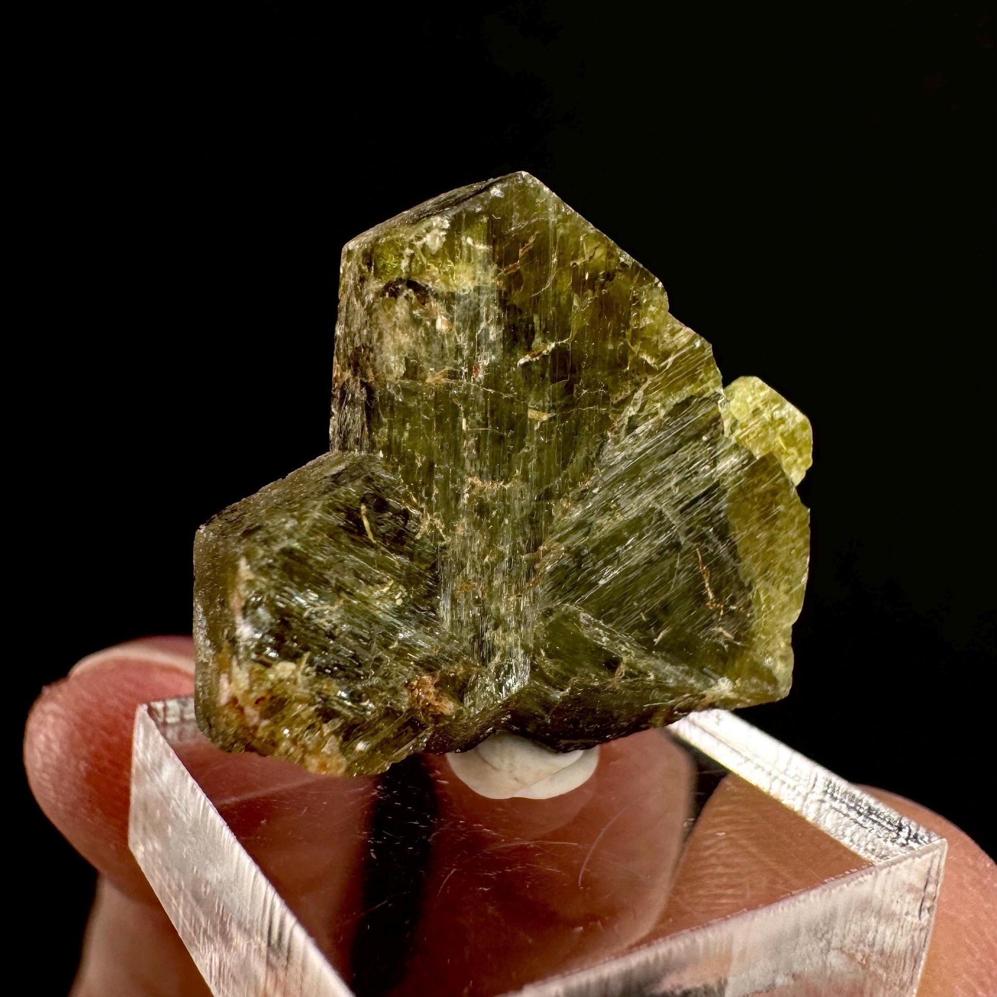 Chrysoberyl (Madagascar) | Yellow Chrysoberyl Specimen, raw chrysoberyl, rare minerals, mineral specimen, rare crystals