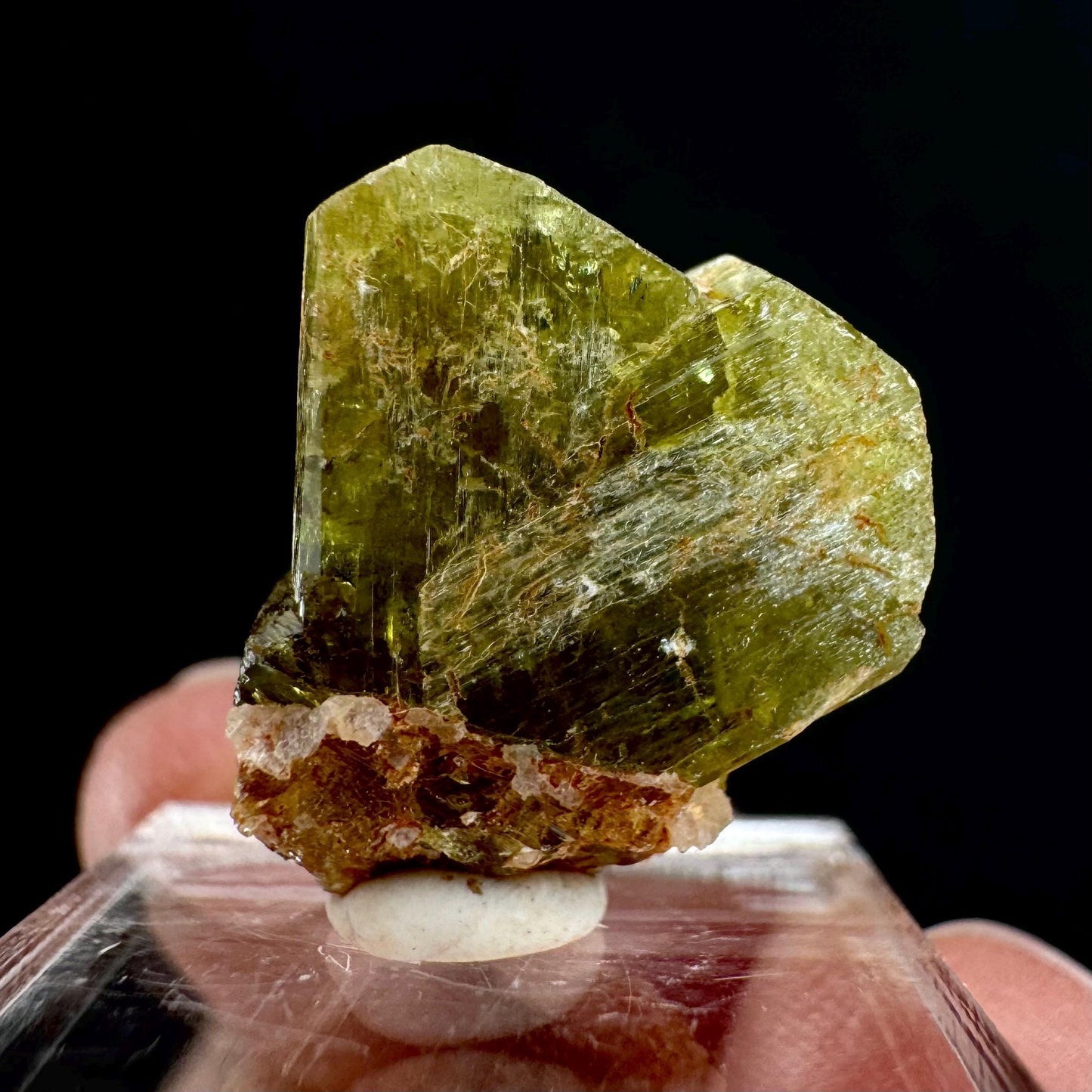 Chrysoberyl (Madagascar) | Yellow Chrysoberyl Specimen, raw chrysoberyl, rare minerals, mineral specimen, rare crystals