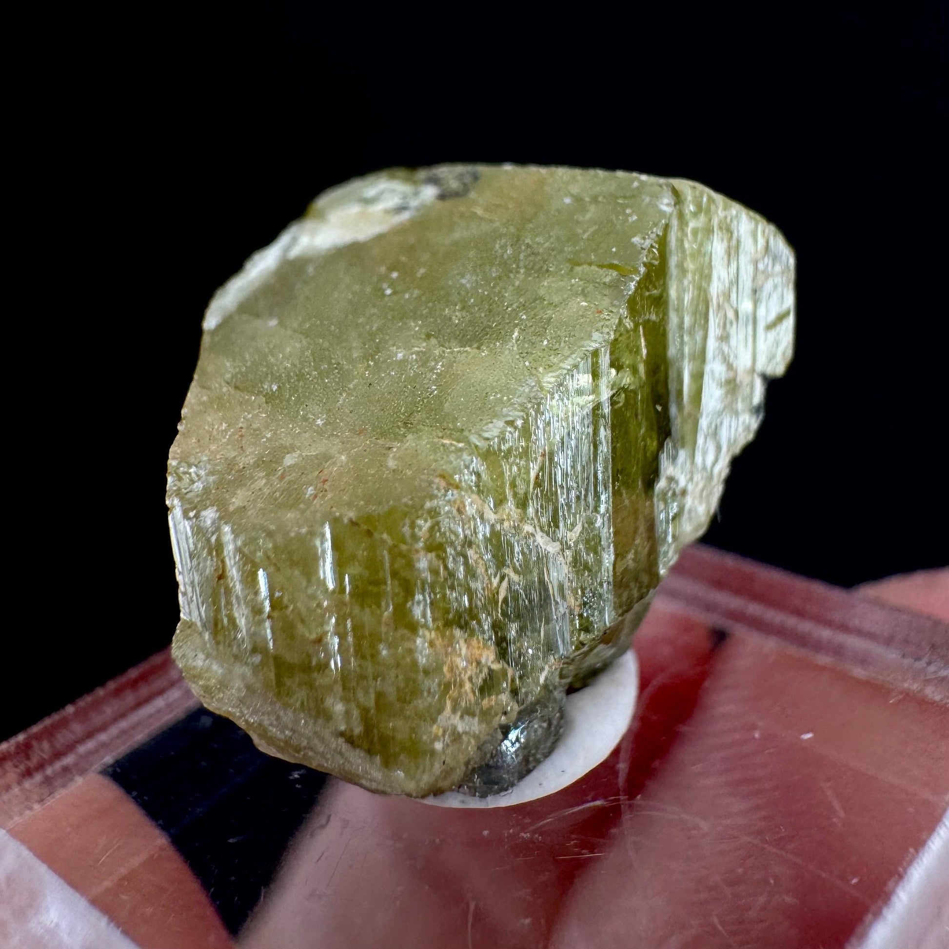 Chrysoberyl (Madagascar) | Yellow Chrysoberyl Specimen, raw chrysoberyl, rare minerals, mineral specimen, rare crystals