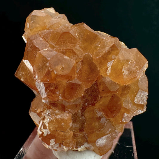 Hessonite Garnet (Pakistan) | rare garnet, orange garnet crystal, garnet crystal, mineral specimen