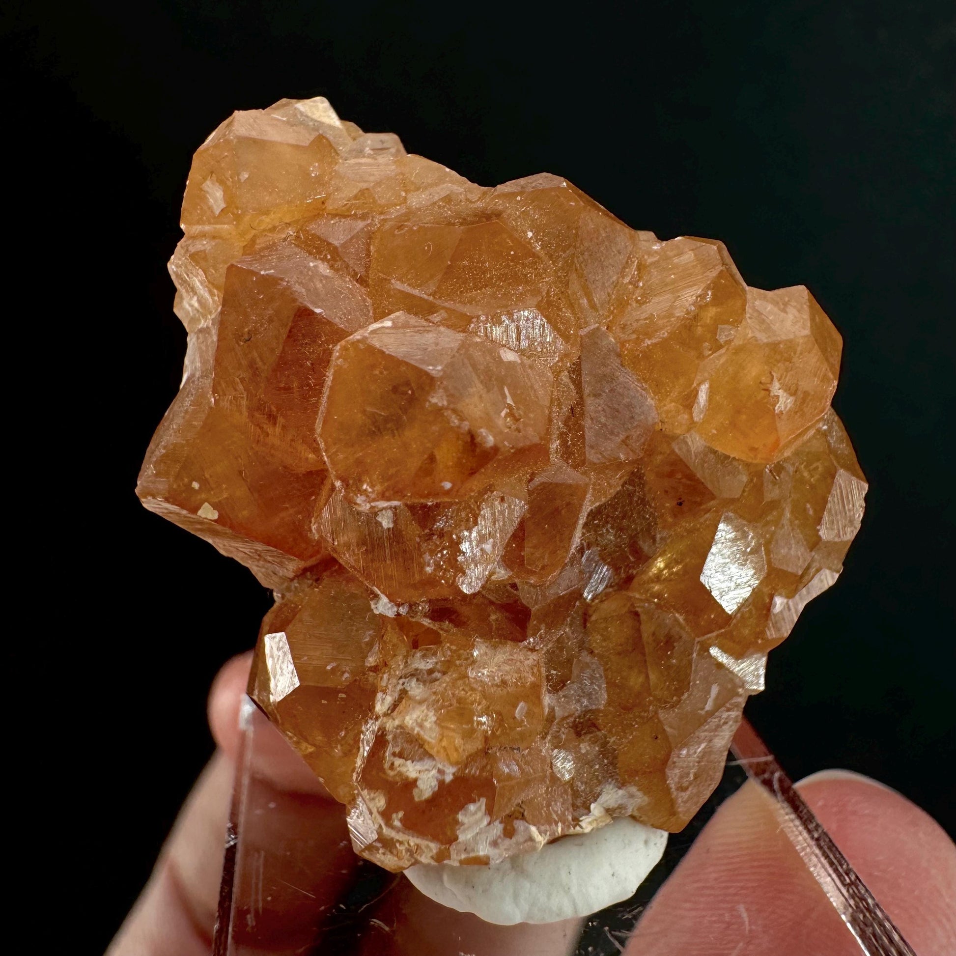 Hessonite Garnet (Pakistan) | rare garnet, orange garnet crystal, garnet crystal, mineral specimen