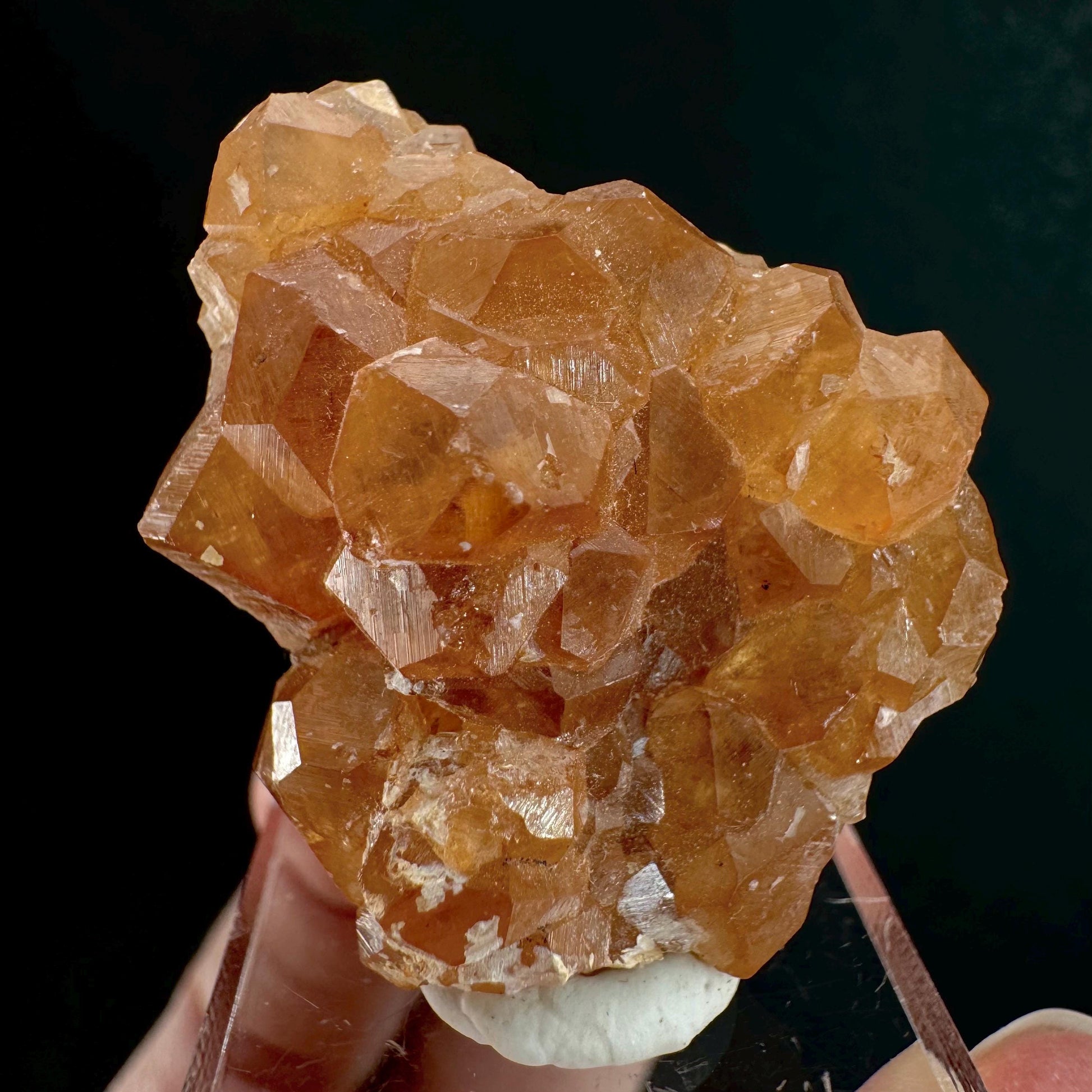 Hessonite Garnet (Pakistan) | rare garnet, orange garnet crystal, garnet crystal, mineral specimen