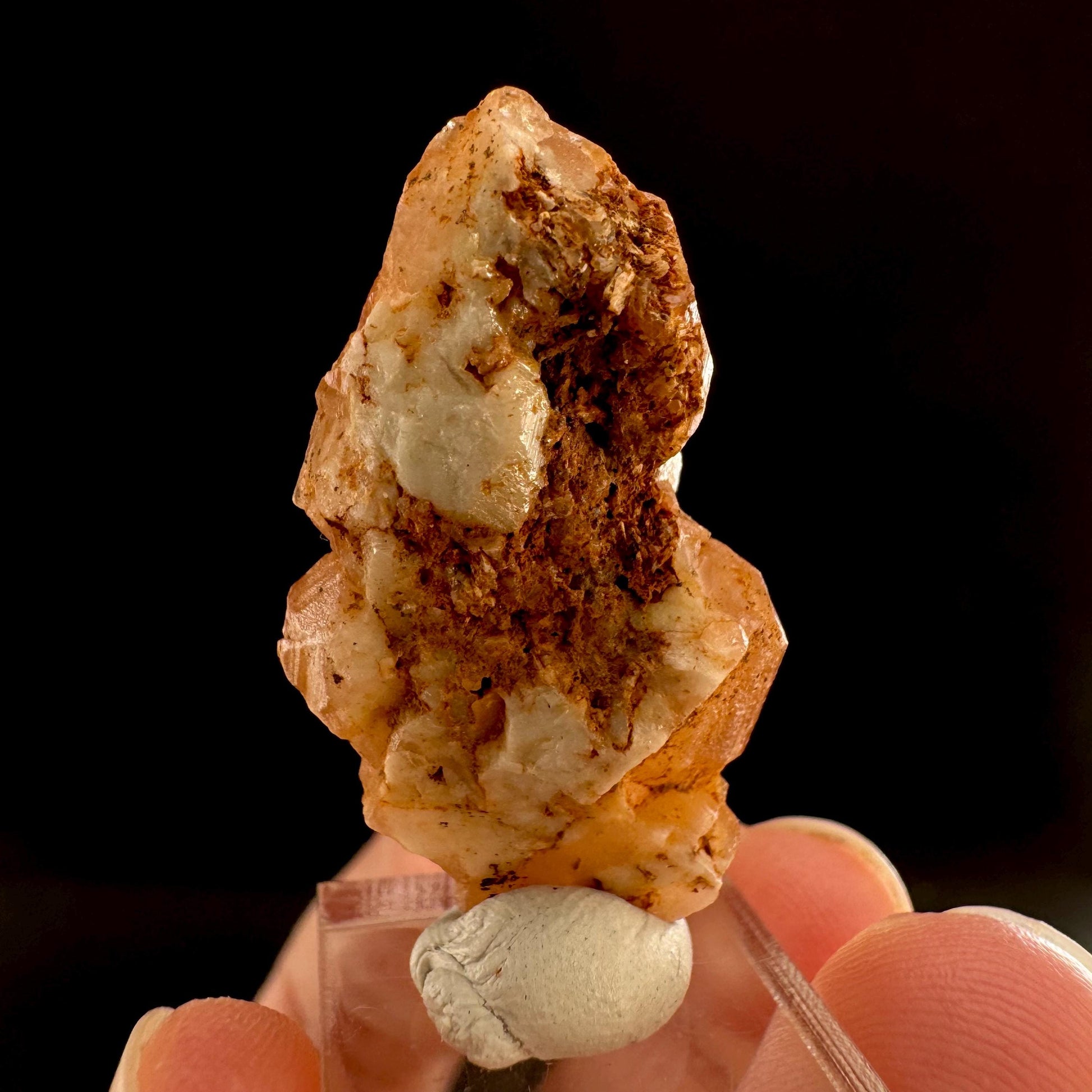 Hessonite Garnet (Pakistan) | rare garnet, orange garnet crystal, garnet crystal, mineral specimen