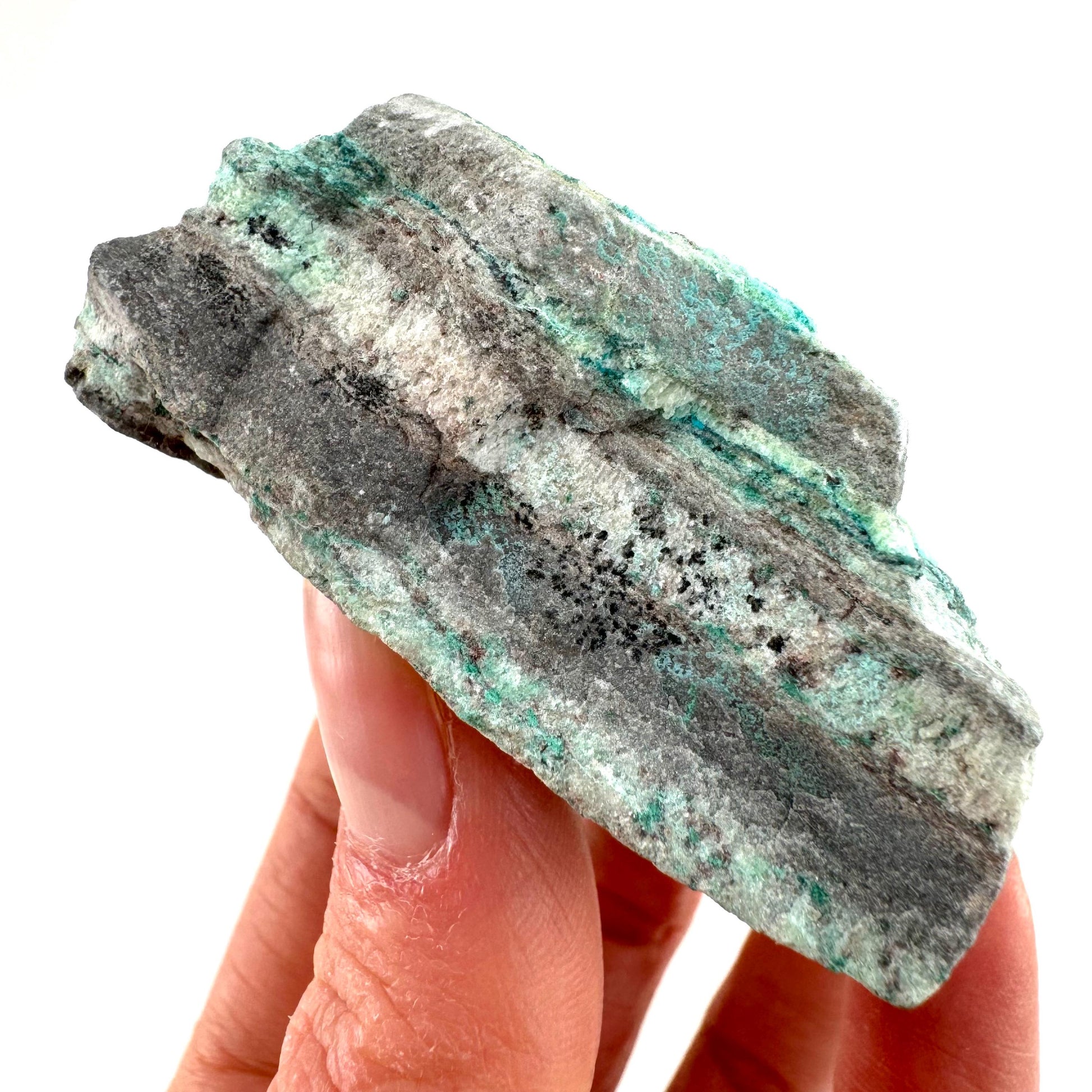 Sparkly Druzy Chrysocolla Specimen (Congo), raw chrysocolla, druzy chrysocolla, chrysocolla crystal, raw crystals