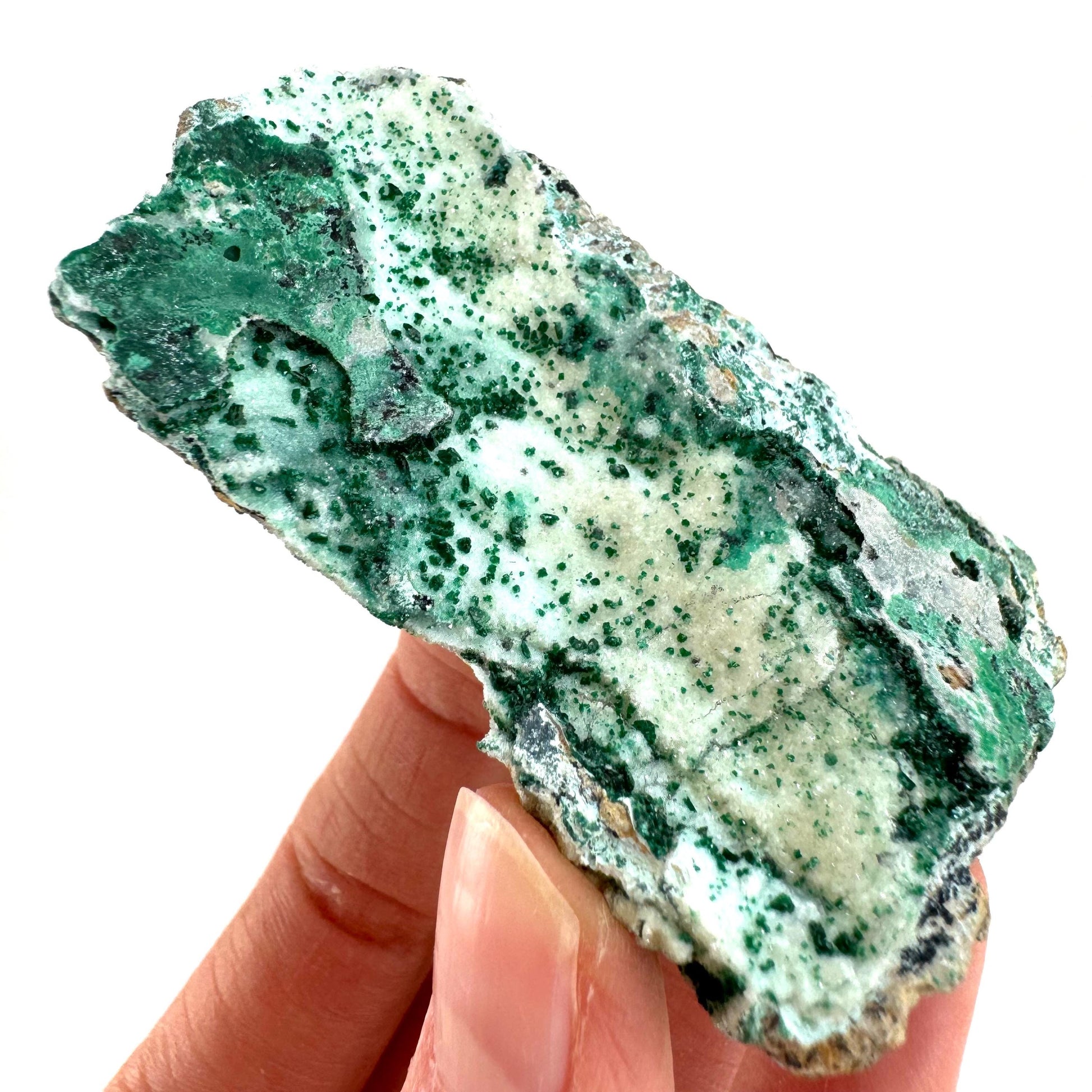 Sparkly Druzy Chrysocolla with Malachite Specimen (Congo), raw chrysocolla, druzy chrysocolla, chrysocolla crystal, raw crystals
