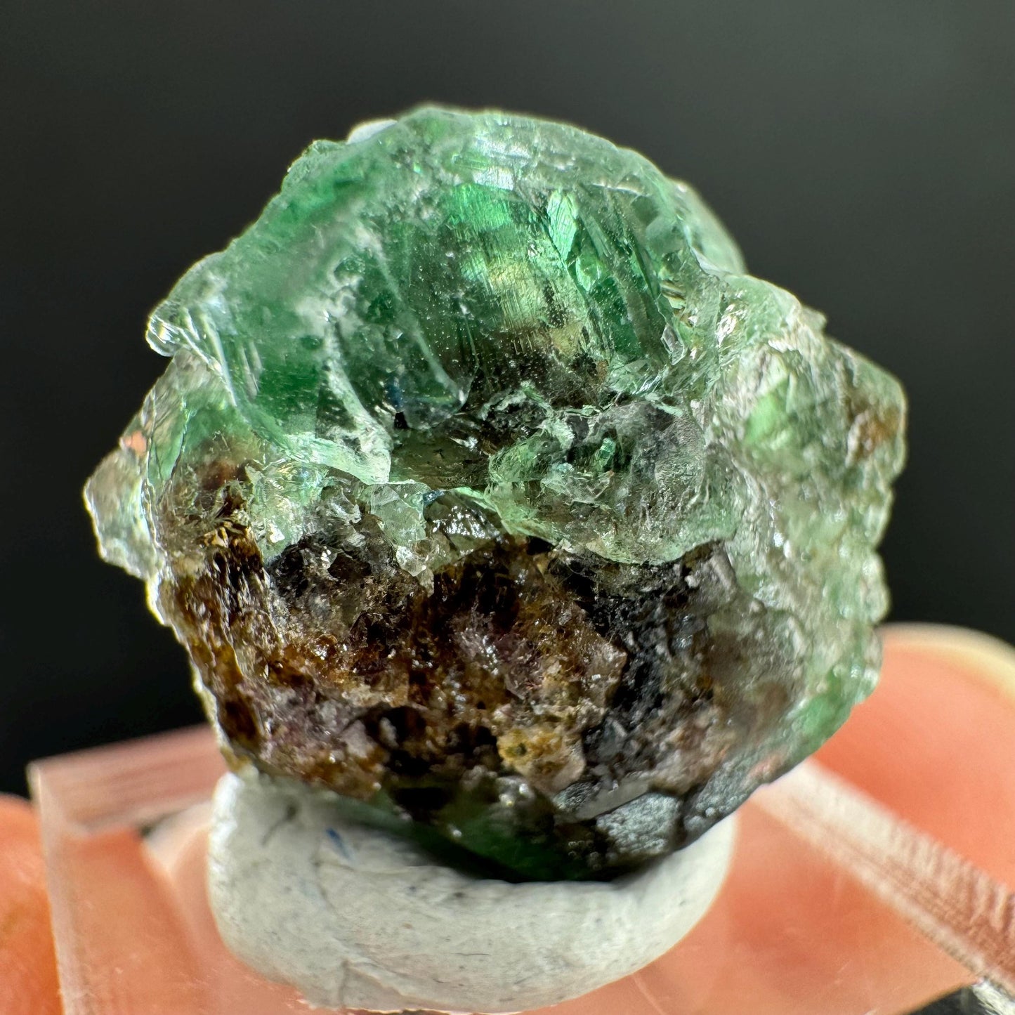 Fluorite (Erongo, Namibia) | Lollipop Pocket, fluorite cluster, green fluorite, mineral specimen